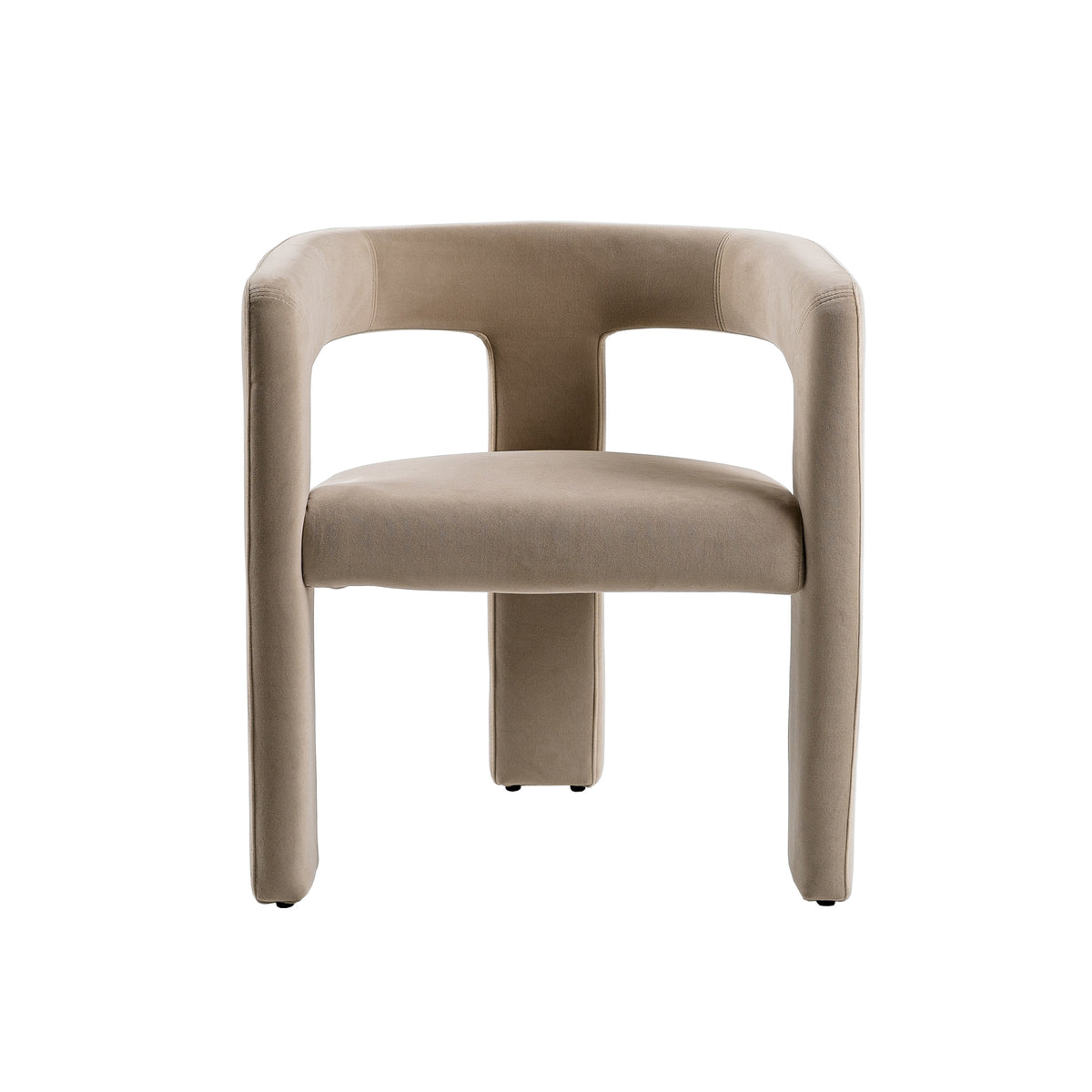 Cherish - Modern Beige Fabric Dining Chair
