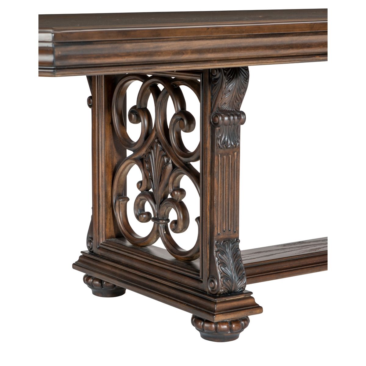 Bergen - 5 Piece Dining Room Set (Table & 4 Side Chairs) - Oak