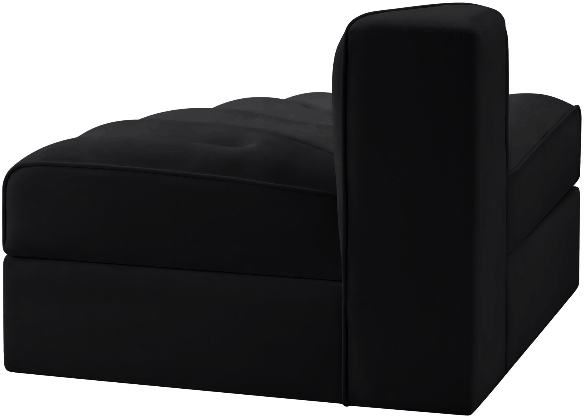 Rummi - Velvet Performance Fabric Upholstered Modular Chair