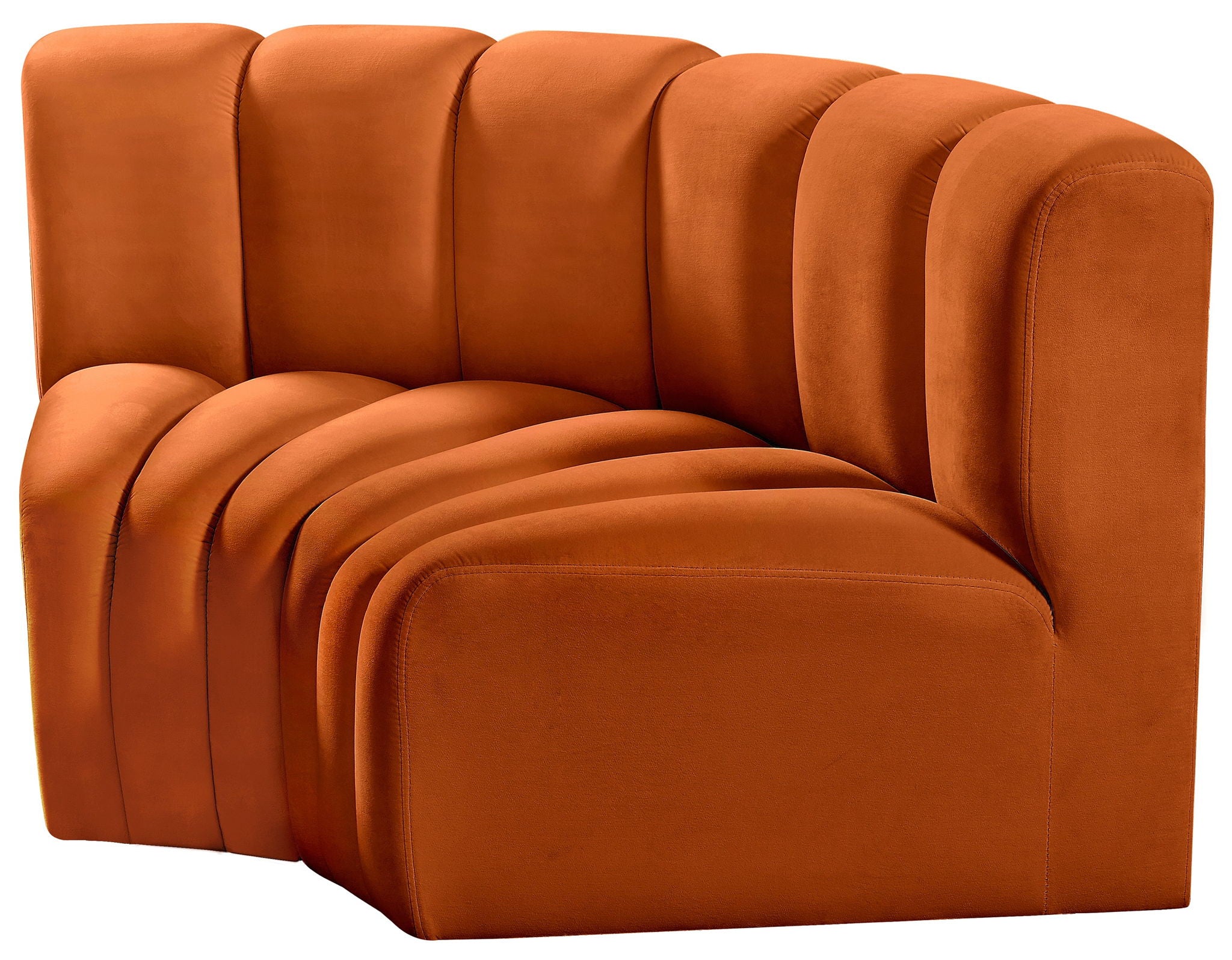 Arc - Velvet 2 Piece Modular Sofa
