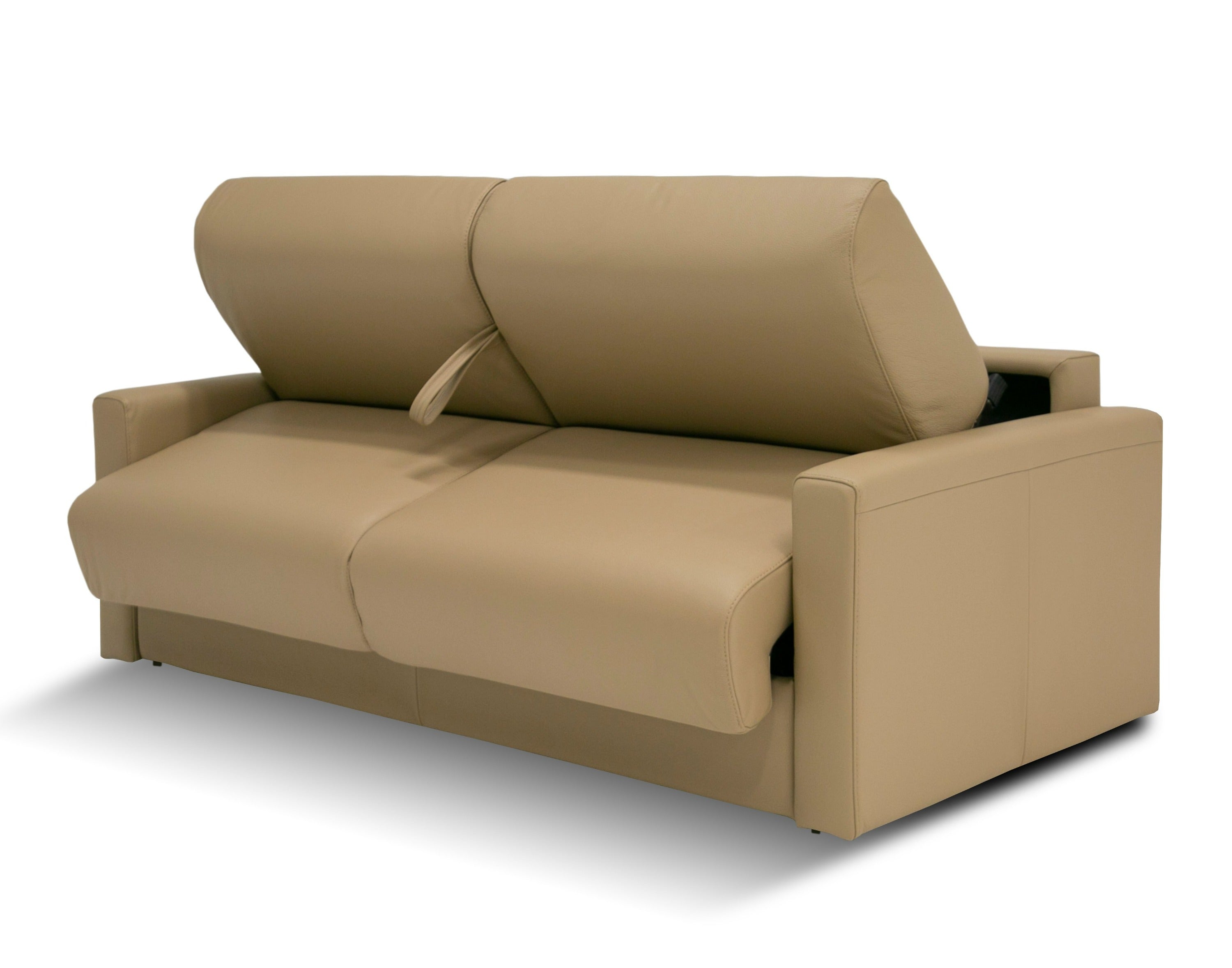 Lamod Italia Revers - Italian Modern Desert Leather Full Sofabed