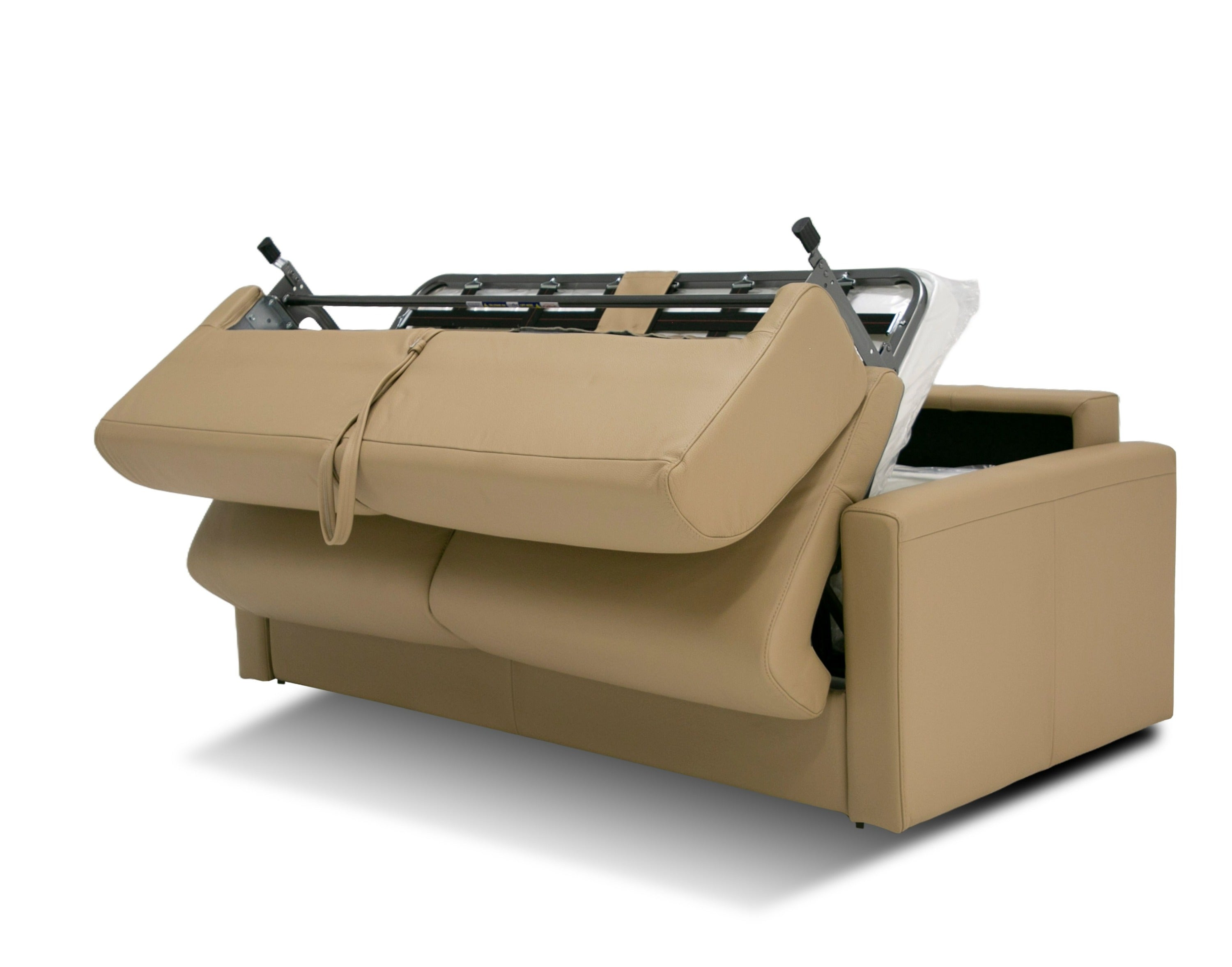 Lamod Italia Revers - Italian Modern Desert Leather Full Sofabed