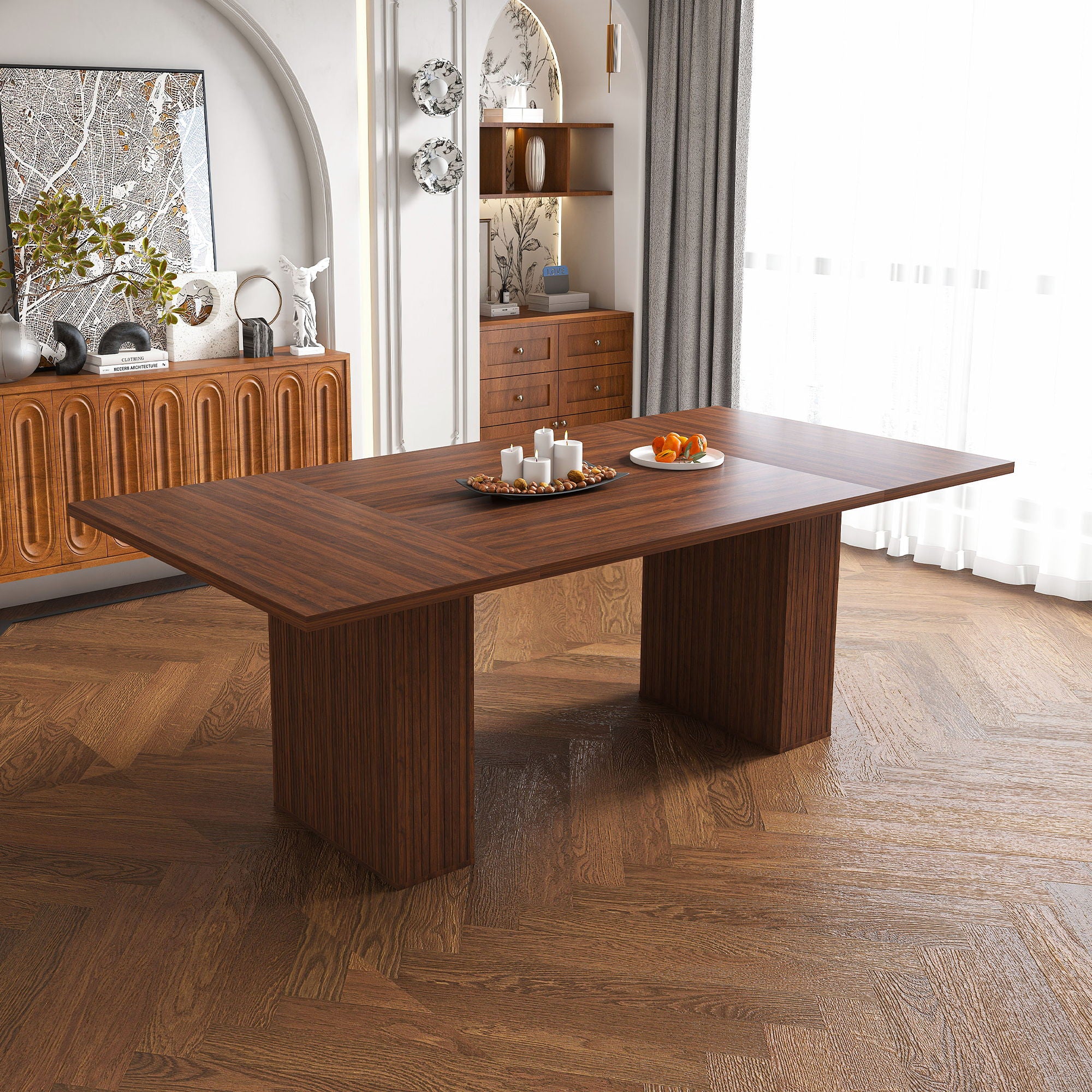Dining Table With Storage Base For Kitchen