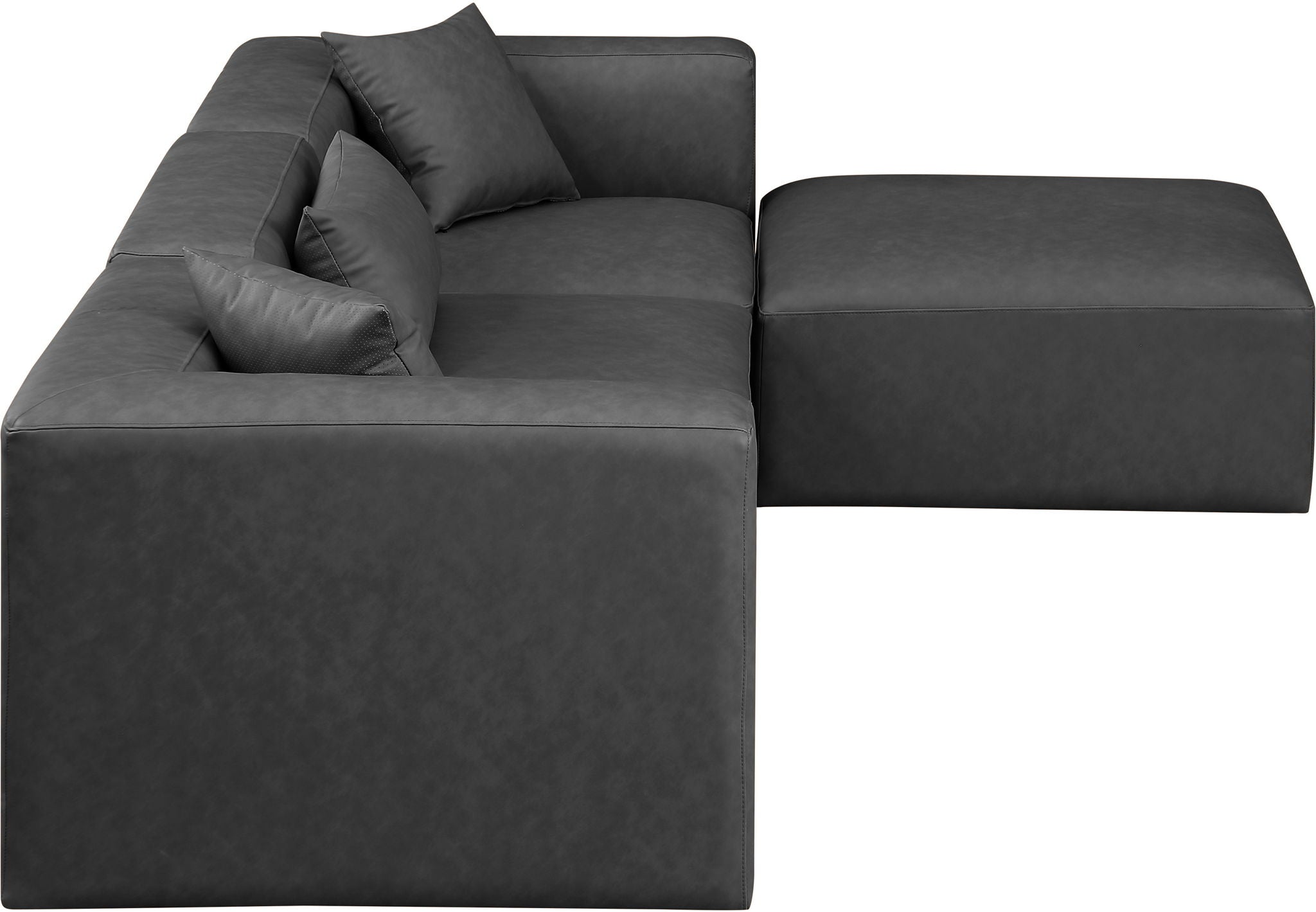 Cube - 4 Piece Modular Sectional With Chaise