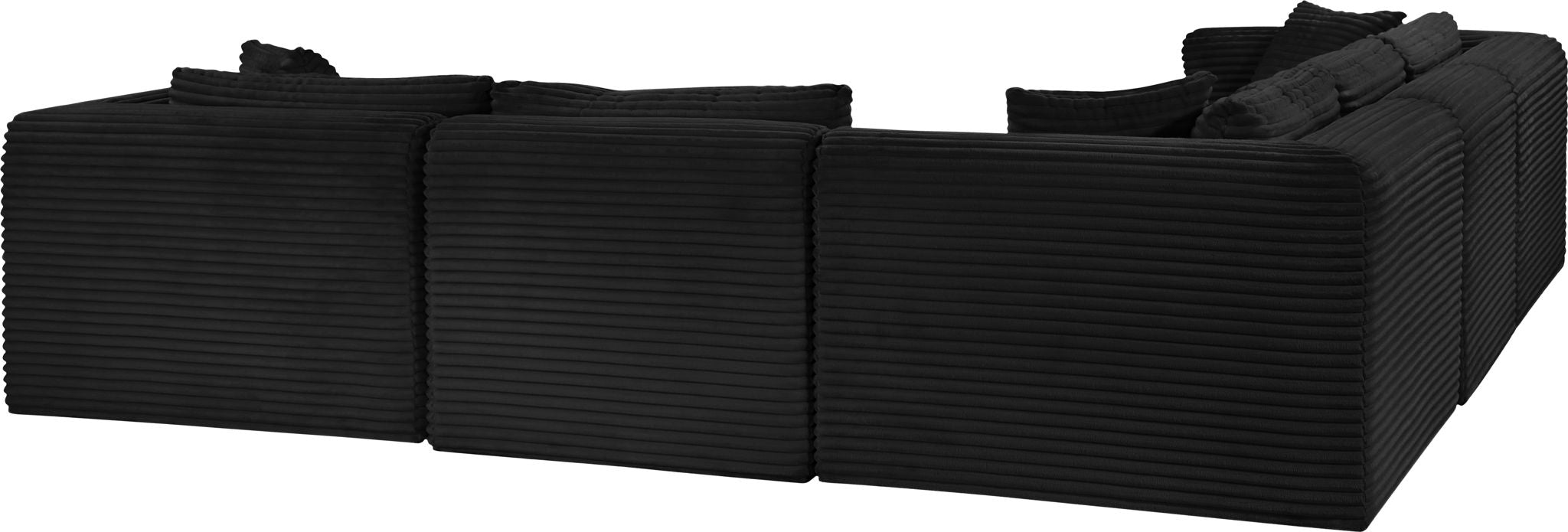 Shaggy - 5 Piece Modular Corner Sectional
