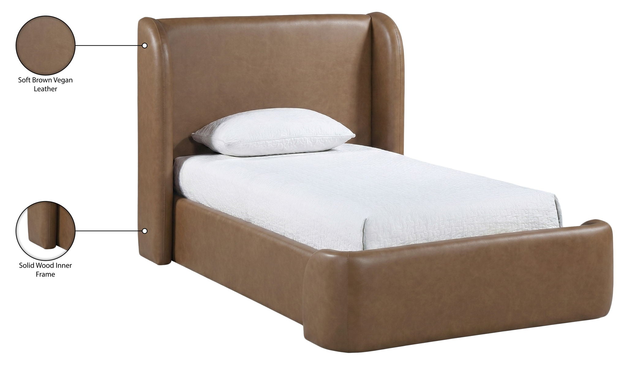 Warby - Upholstered Bed
