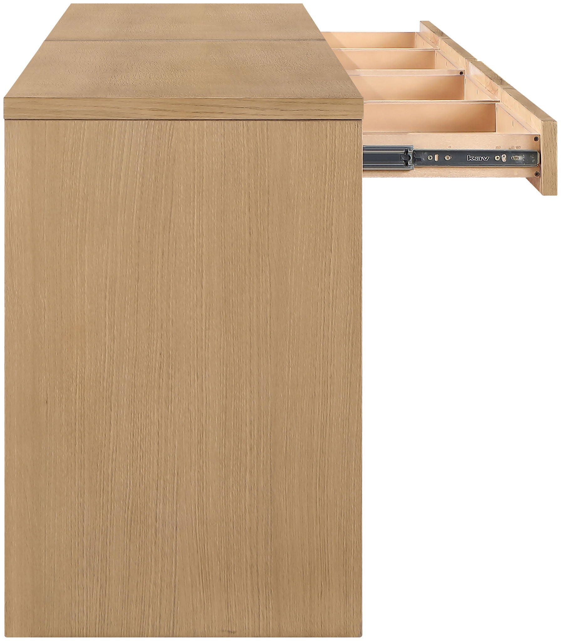Avro - Solid Wood And Oak Veneer Desk