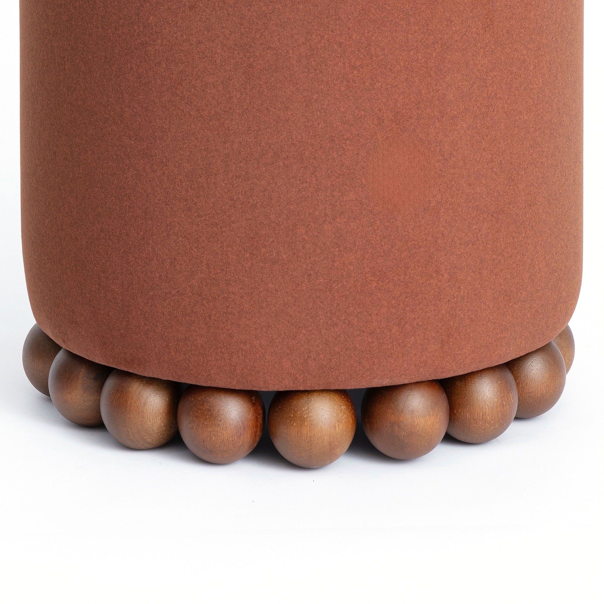 Dex - Performance Vegan Mohair Ottoman