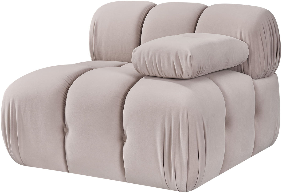 Orin - Velvet Performance Fabric Upholstered Modular Chair