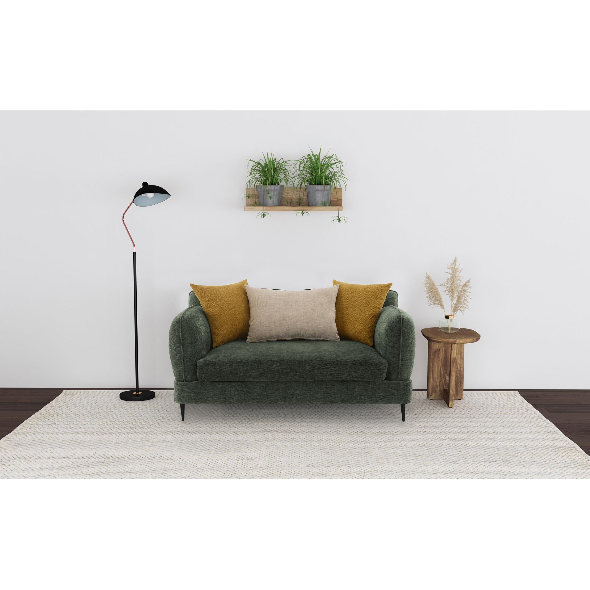 Diamond Modern Furniture COA Jade Stationary Fabric Loveseat 509132 IMAGE 8