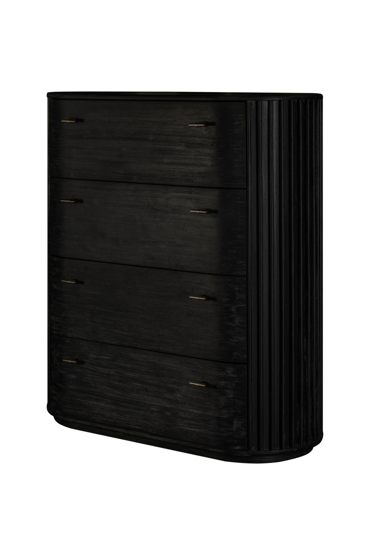 Fields - Modern Black Acacia Chest