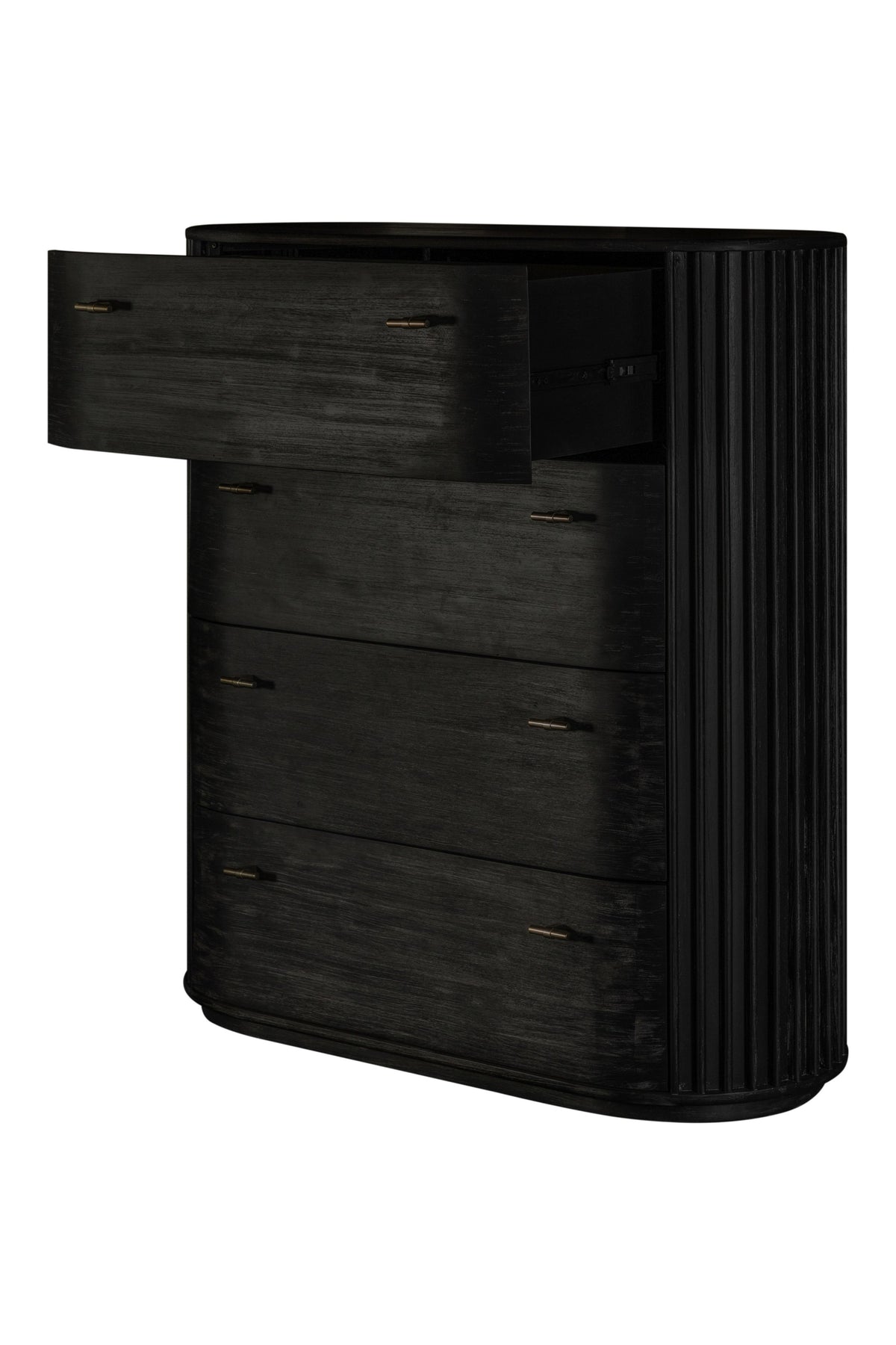 Fields - Modern Black Acacia Chest