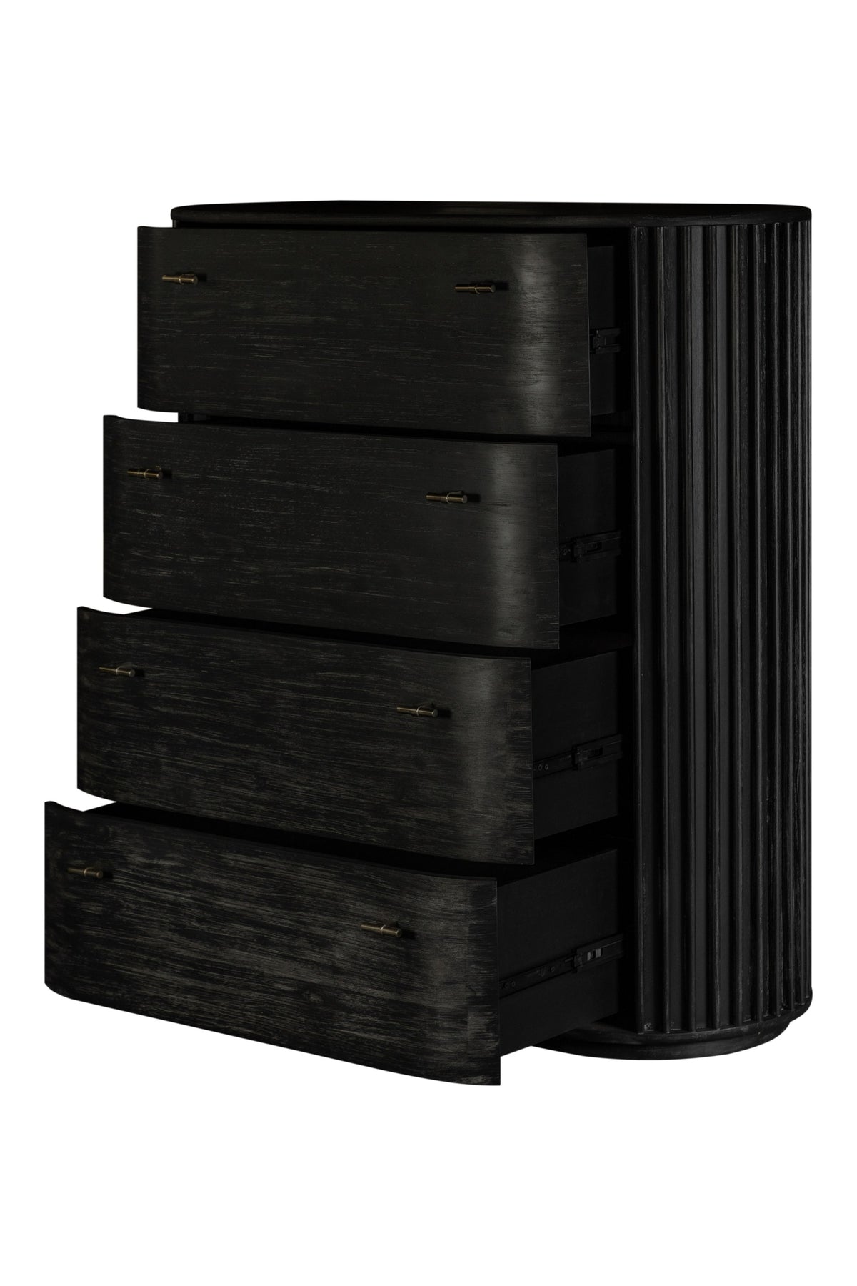 Fields - Modern Black Acacia Chest