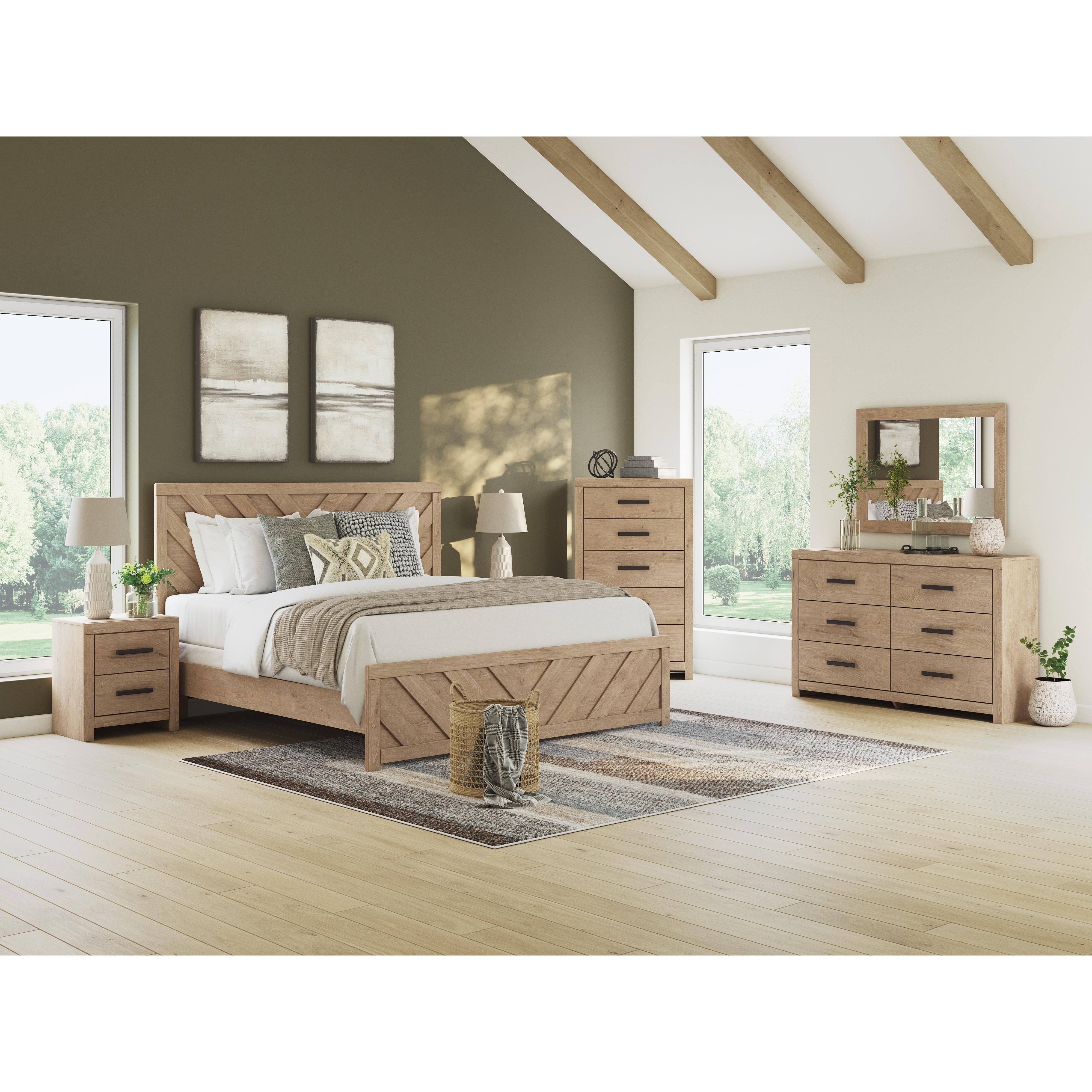 Diamond Modern Furniture Exclusive Design Sanginlane 6-Drawer Dresser B3787-31 IMAGE 10