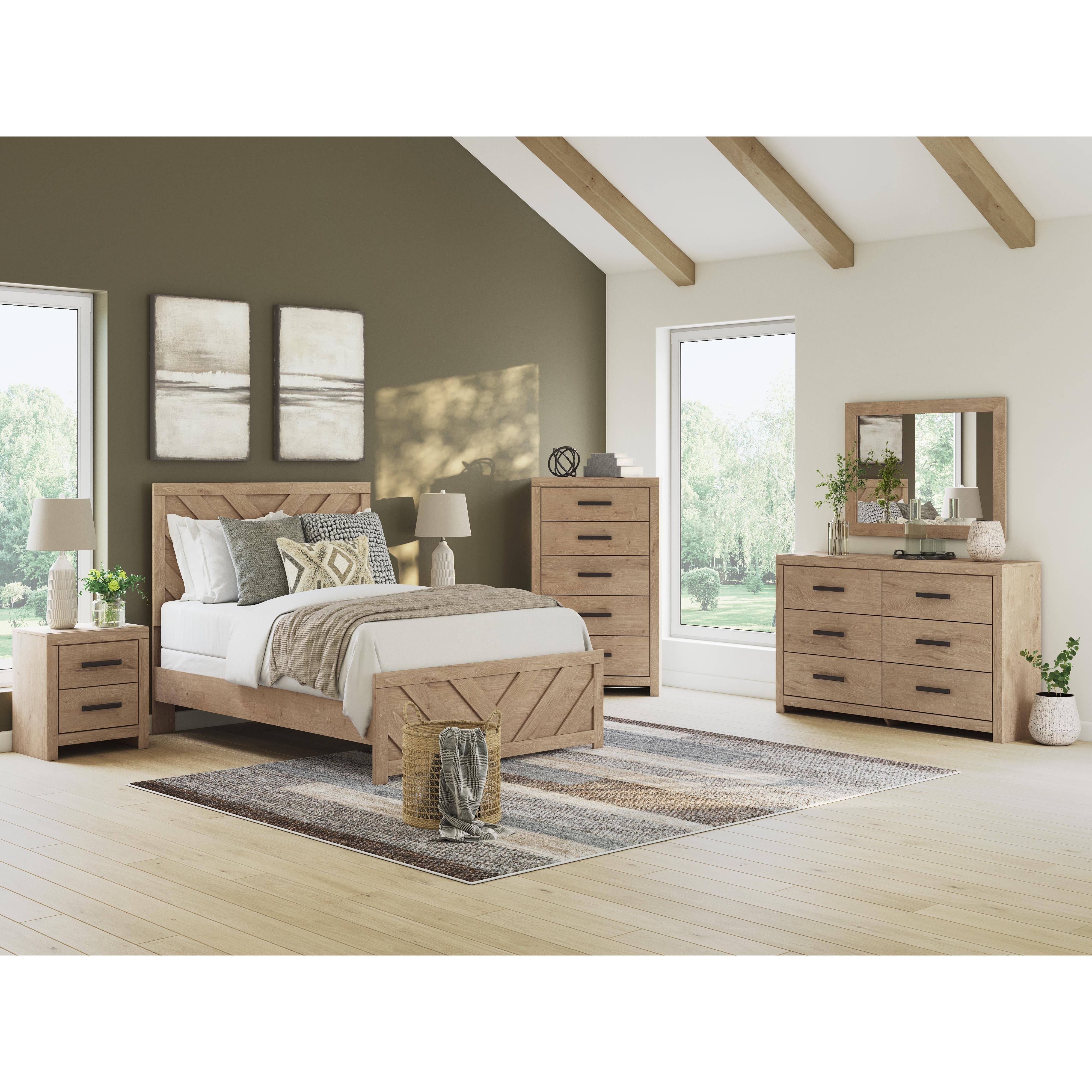 Diamond Modern Furniture Exclusive Design Sanginlane 6-Drawer Dresser B3787-31 IMAGE 12
