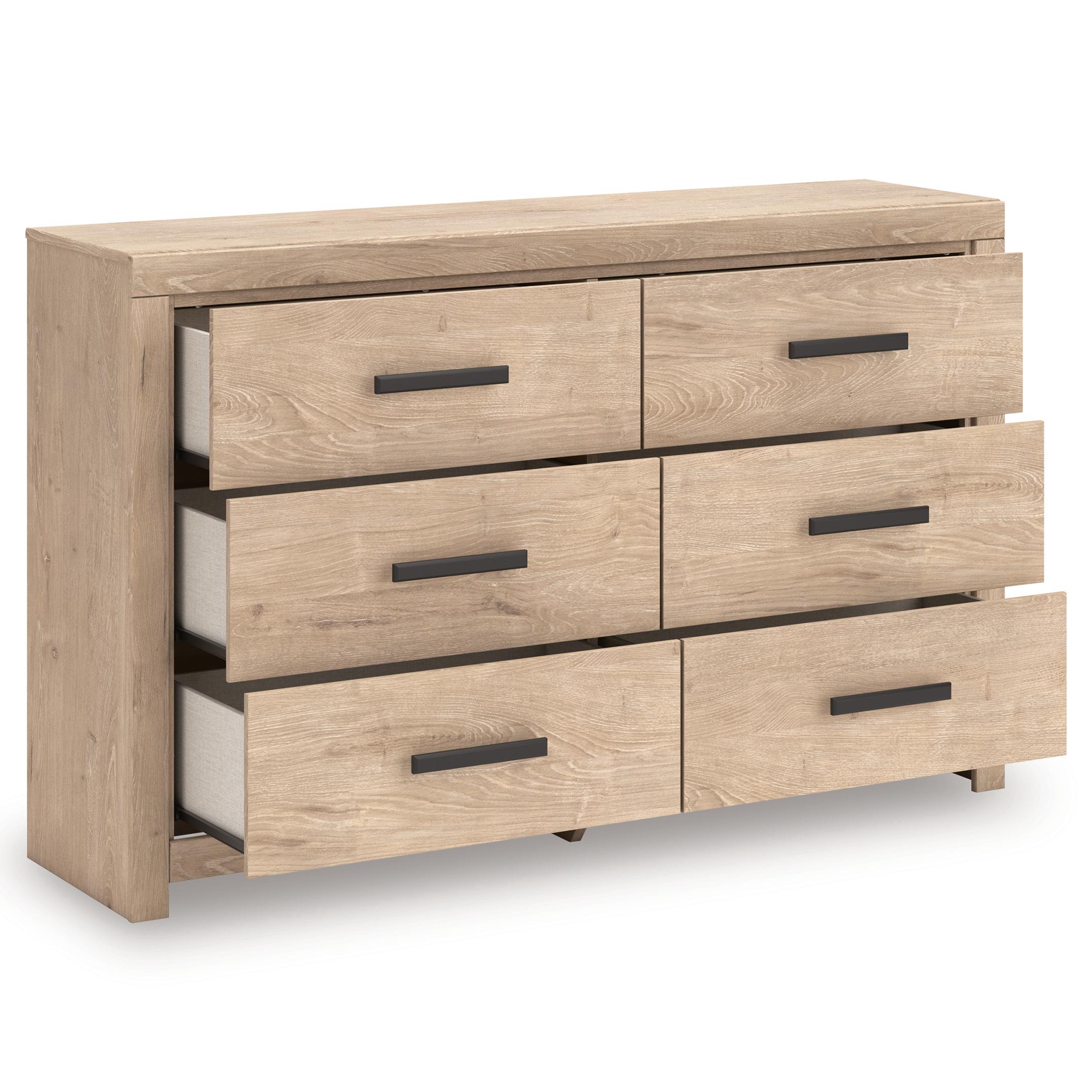 Diamond Modern Furniture Exclusive Design Sanginlane 6-Drawer Dresser B3787-31 IMAGE 2