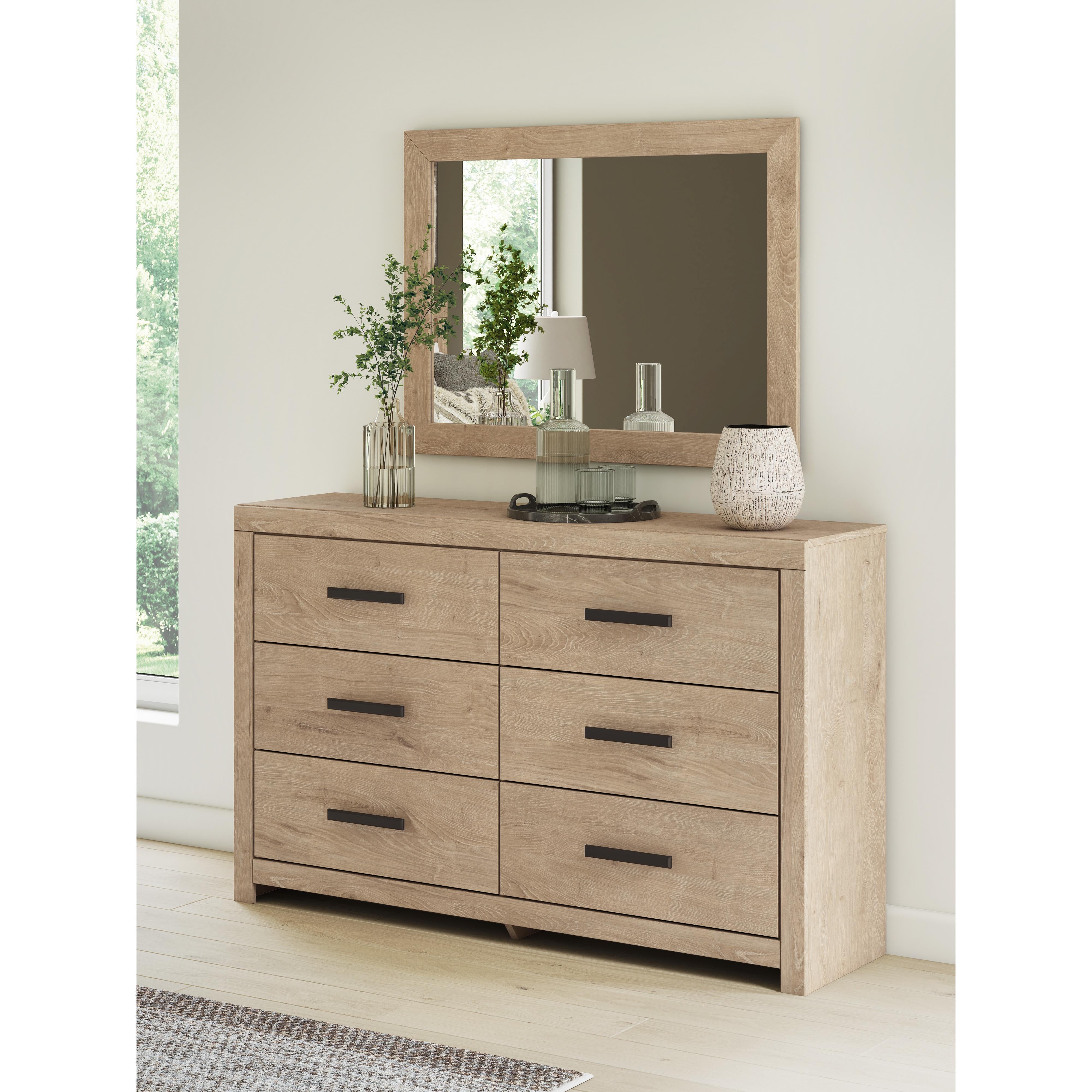 Diamond Modern Furniture Exclusive Design Sanginlane 6-Drawer Dresser B3787-31 IMAGE 7