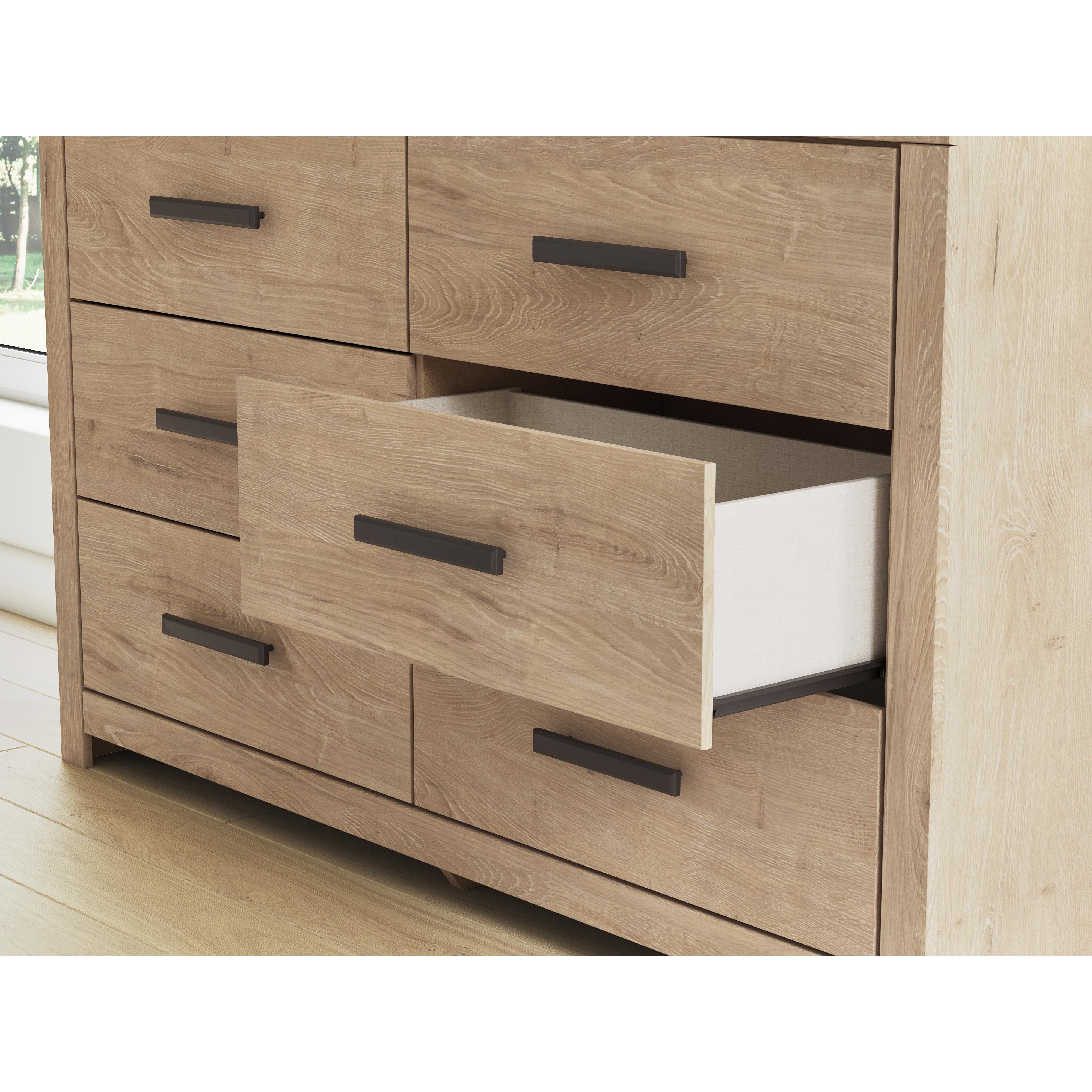 Diamond Modern Furniture Exclusive Design Sanginlane 6-Drawer Dresser B3787-31 IMAGE 8