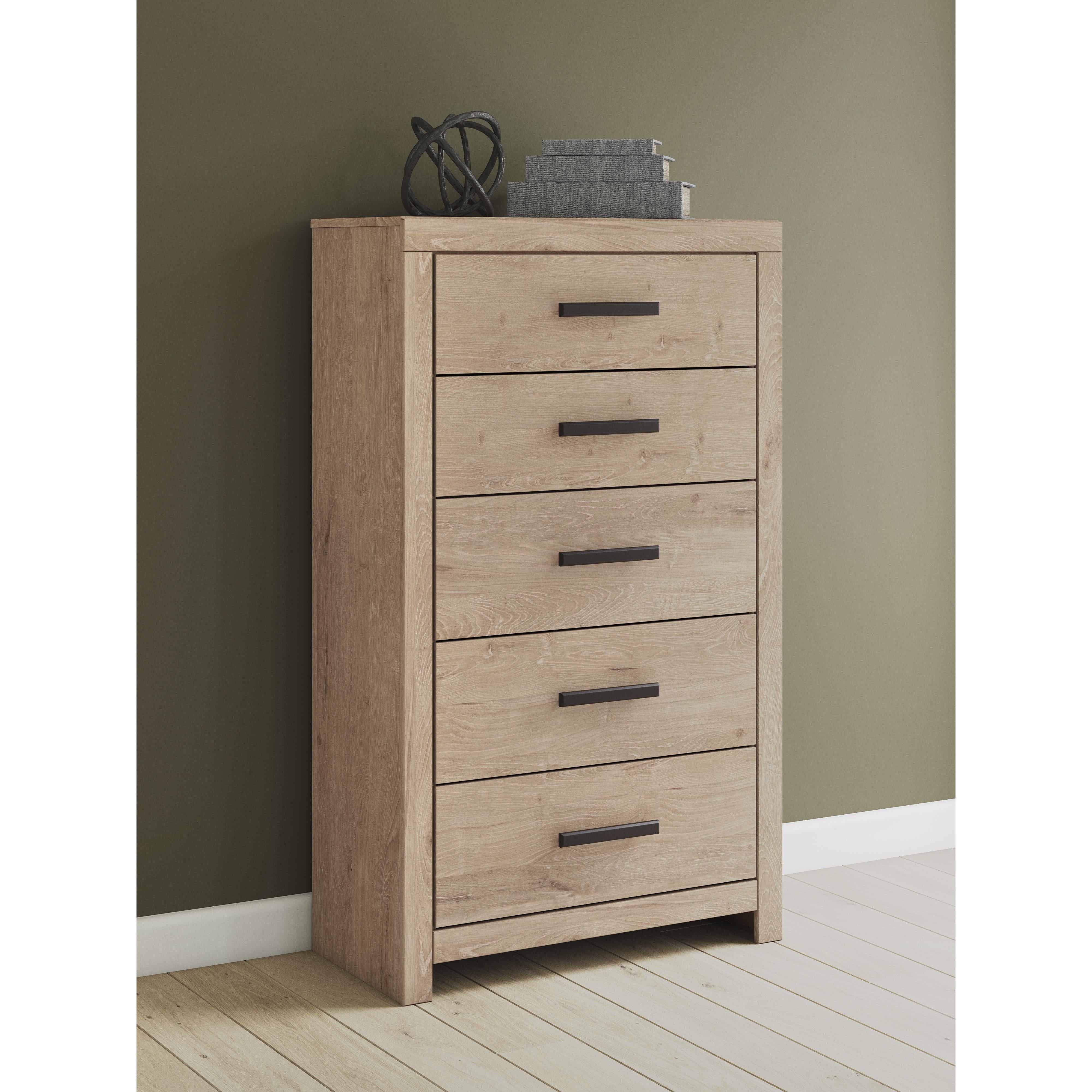 Diamond Modern Furniture Exclusive Design Sanginlane 5-Drawer Chest B3787-46 IMAGE 7