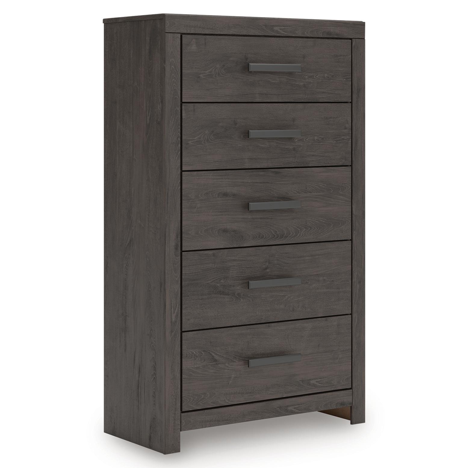 Diamond Modern Furniture Exclusive Design Prendonea 5-Drawer Chest B3789-46 IMAGE 1