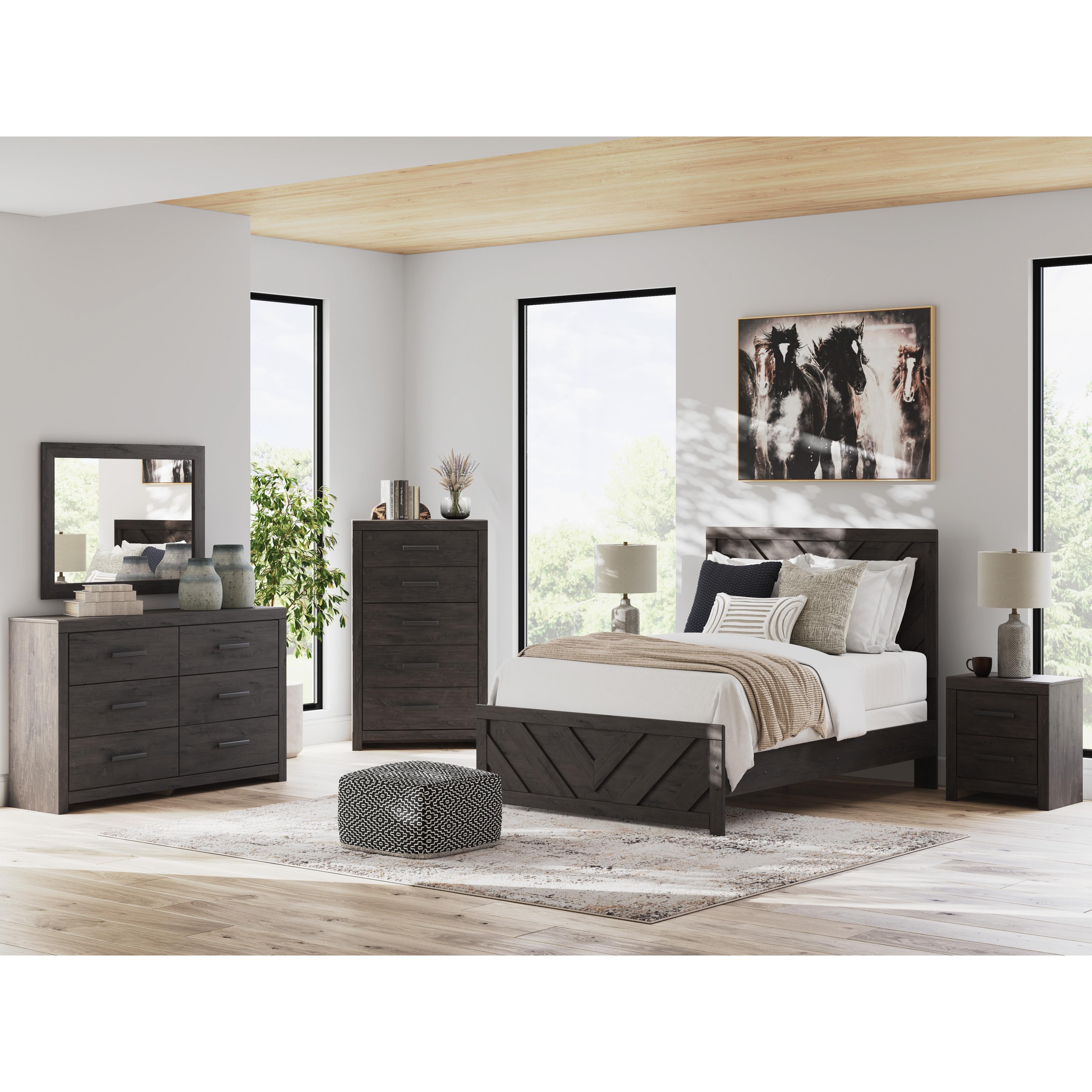 Diamond Modern Furniture Exclusive Design Prendonea 5-Drawer Chest B3789-46 IMAGE 12