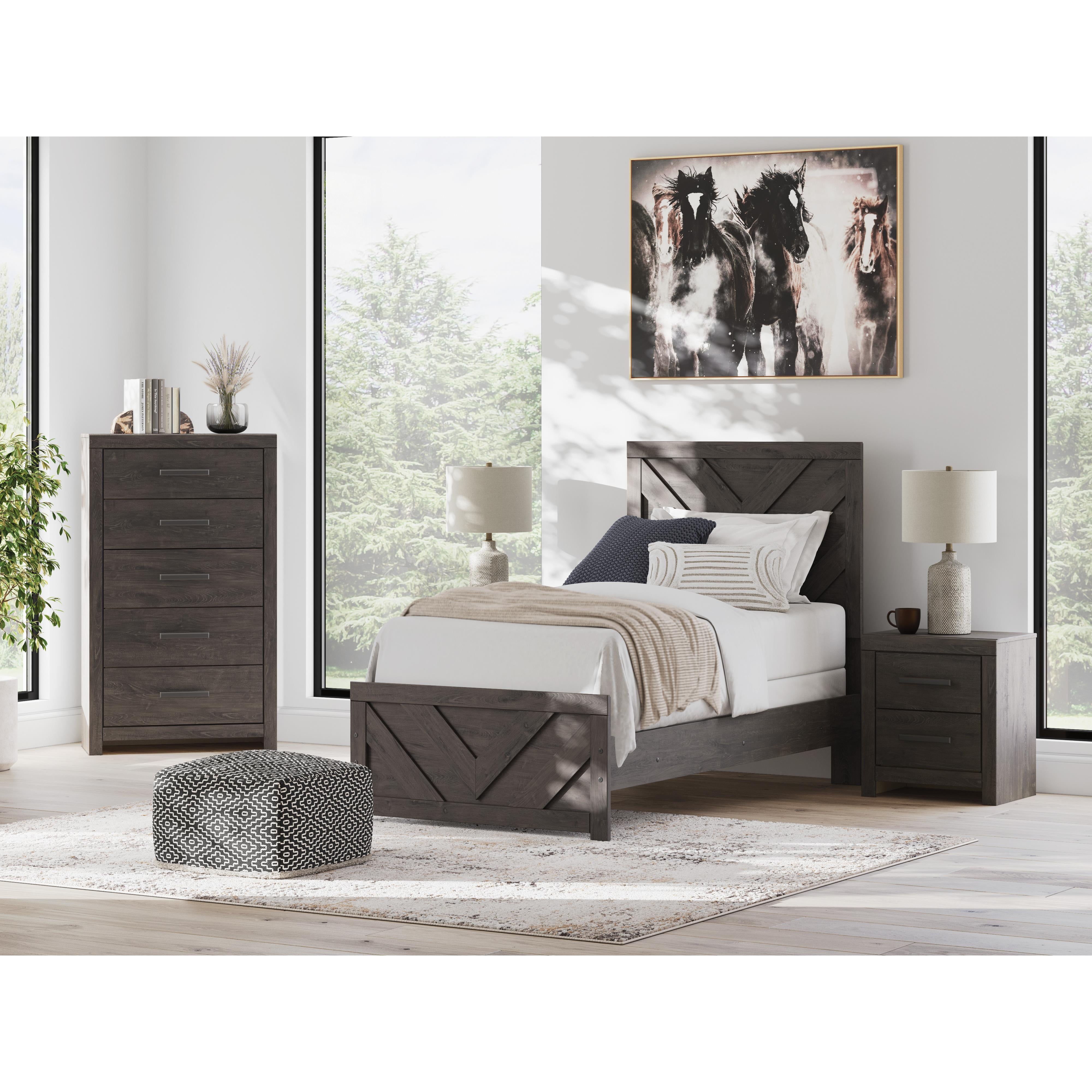 Diamond Modern Furniture Exclusive Design Prendonea 5-Drawer Chest B3789-46 IMAGE 13