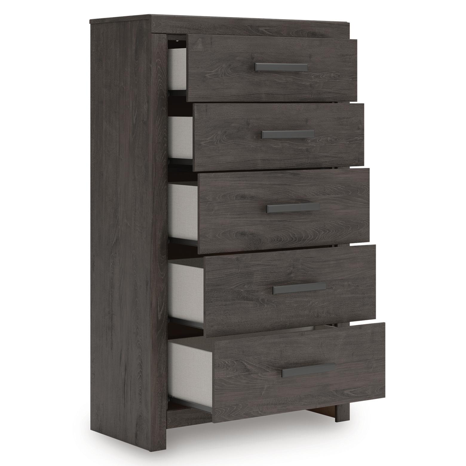 Diamond Modern Furniture Exclusive Design Prendonea 5-Drawer Chest B3789-46 IMAGE 2