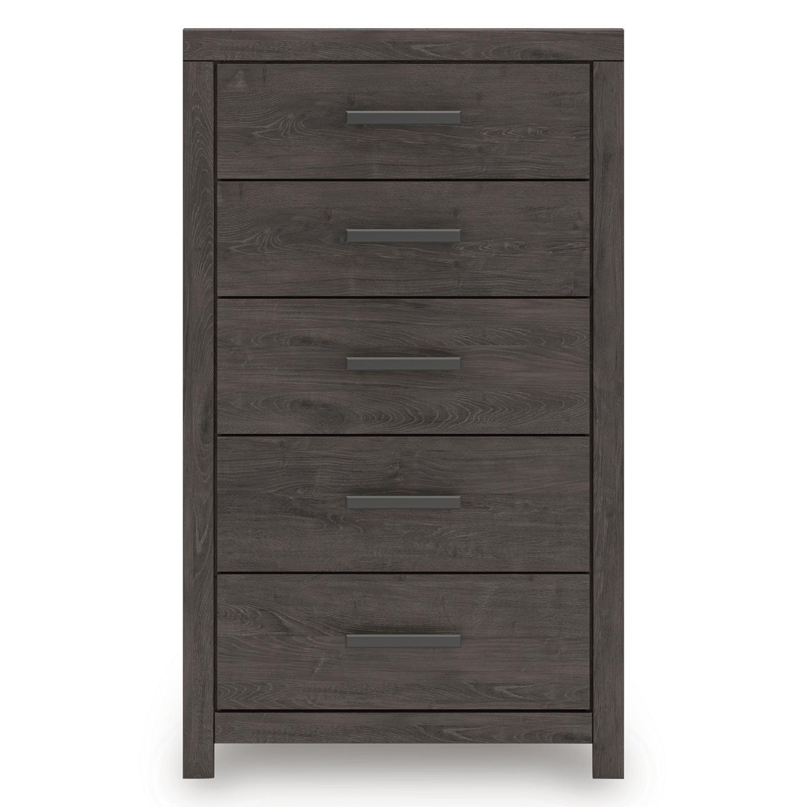 Diamond Modern Furniture Exclusive Design Prendonea 5-Drawer Chest B3789-46 IMAGE 3