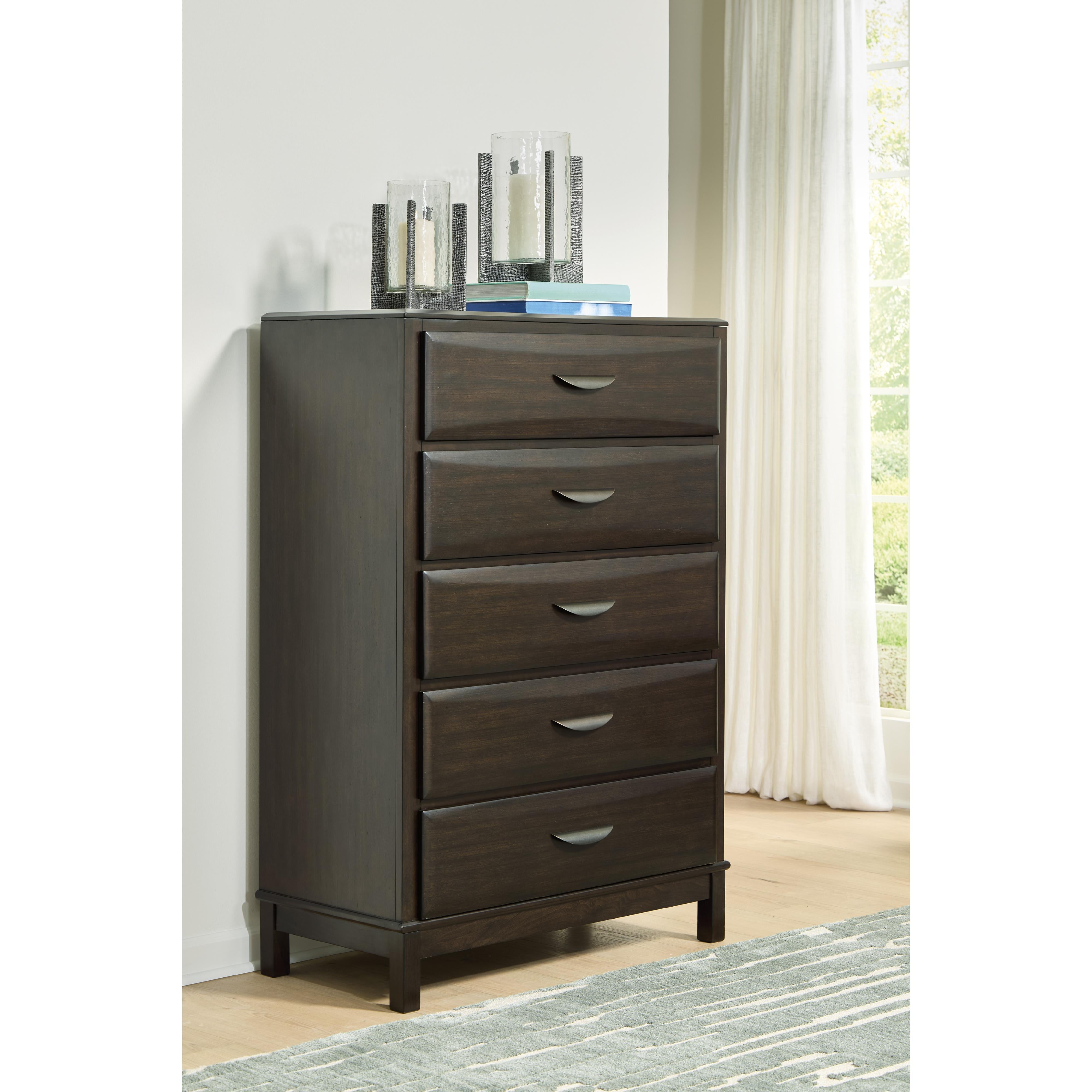Diamond Modern Furniture Exclusive Design Vanmore 5-Drawer Chest B479-46 IMAGE 5