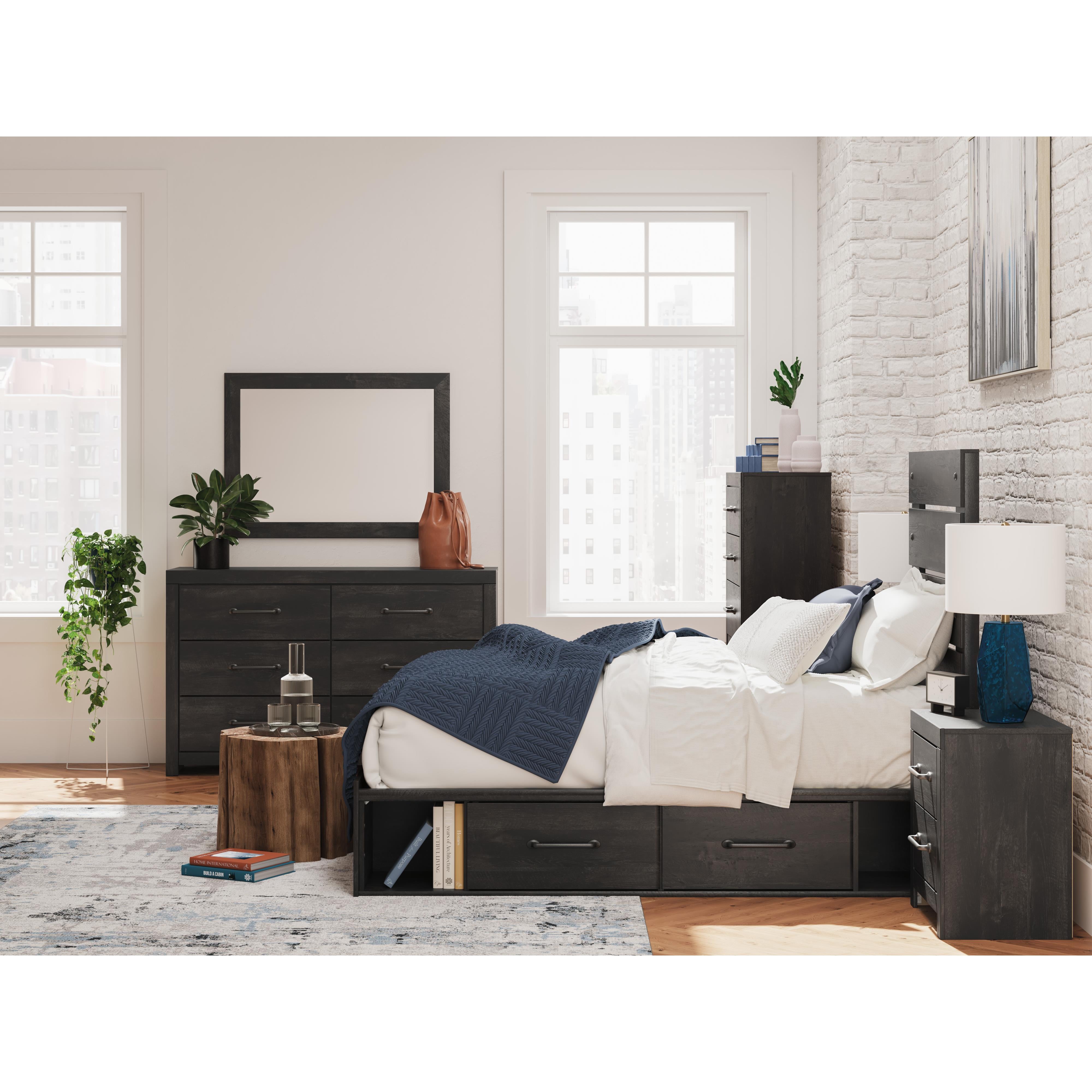 Diamond Modern Furniture Exclusive Design Hollivern 6-Drawer Dresser PCB2108-31 IMAGE 19