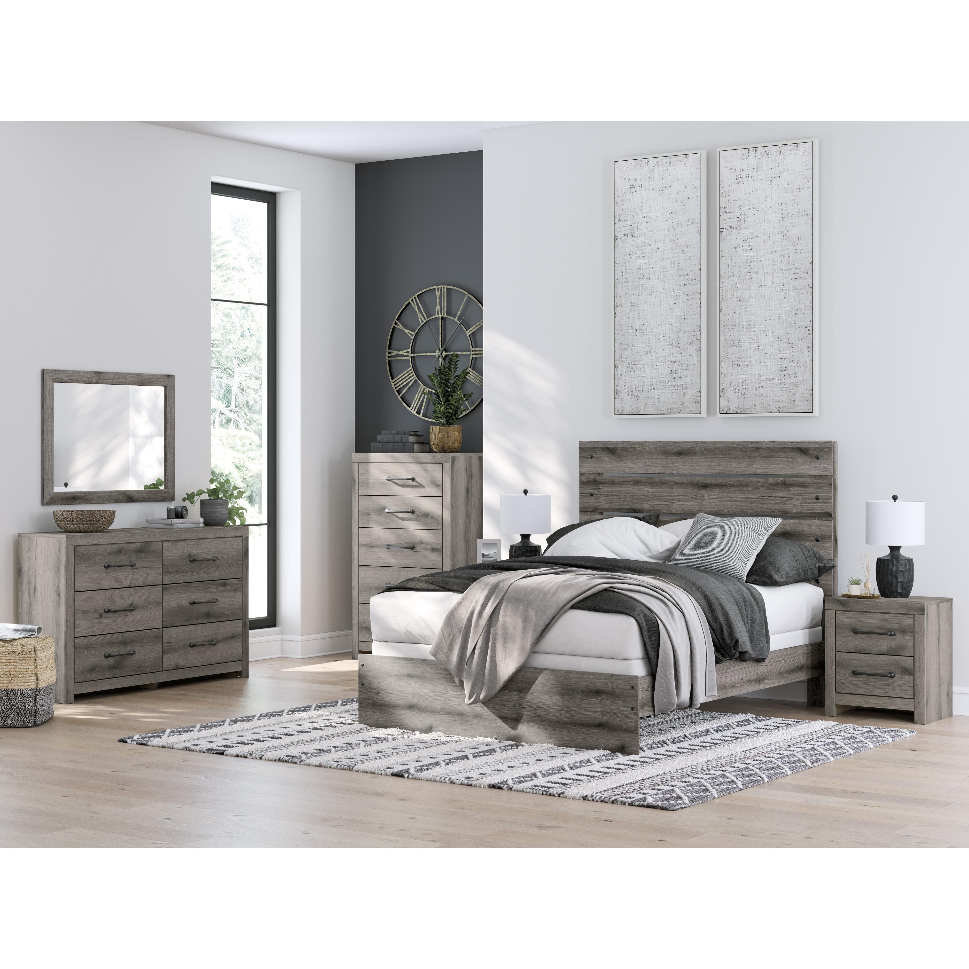 Diamond Modern Furniture Exclusive Design Graystorm Dresser Mirror PCB2405-36 IMAGE 7