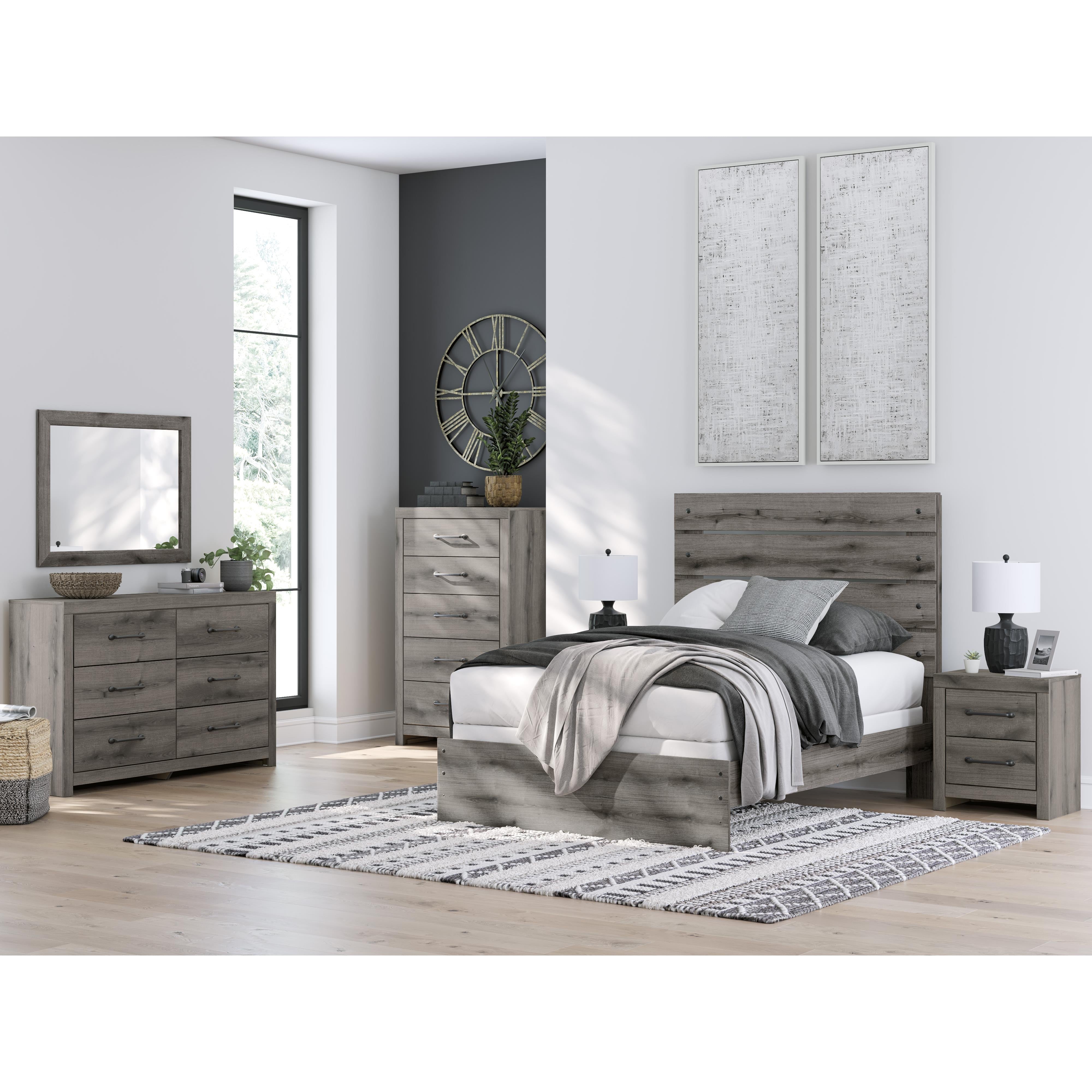Diamond Modern Furniture Exclusive Design Graystorm Dresser Mirror PCB2405-36 IMAGE 8