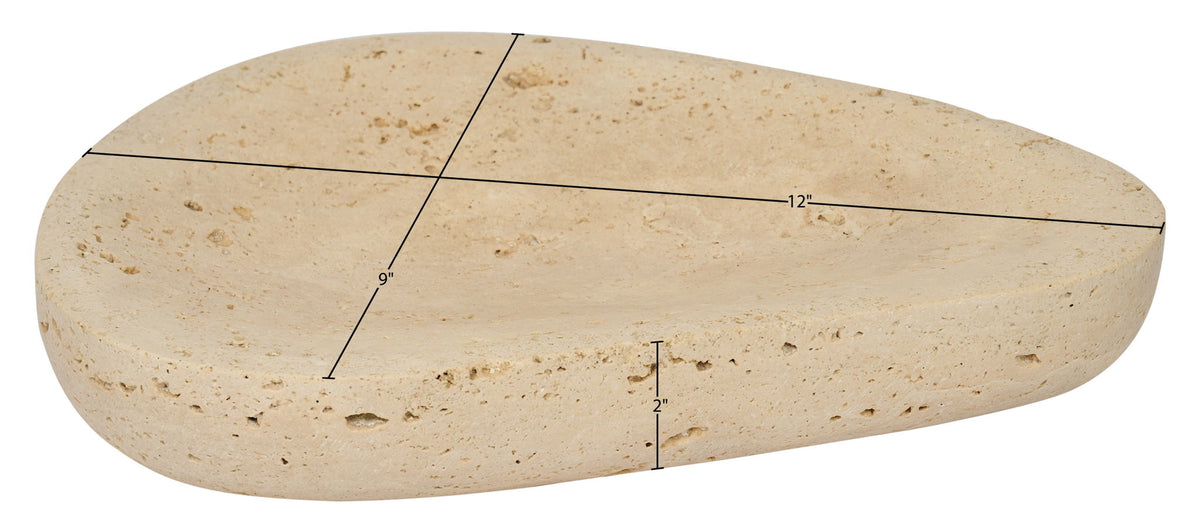 Whelan - Travertine Bowl