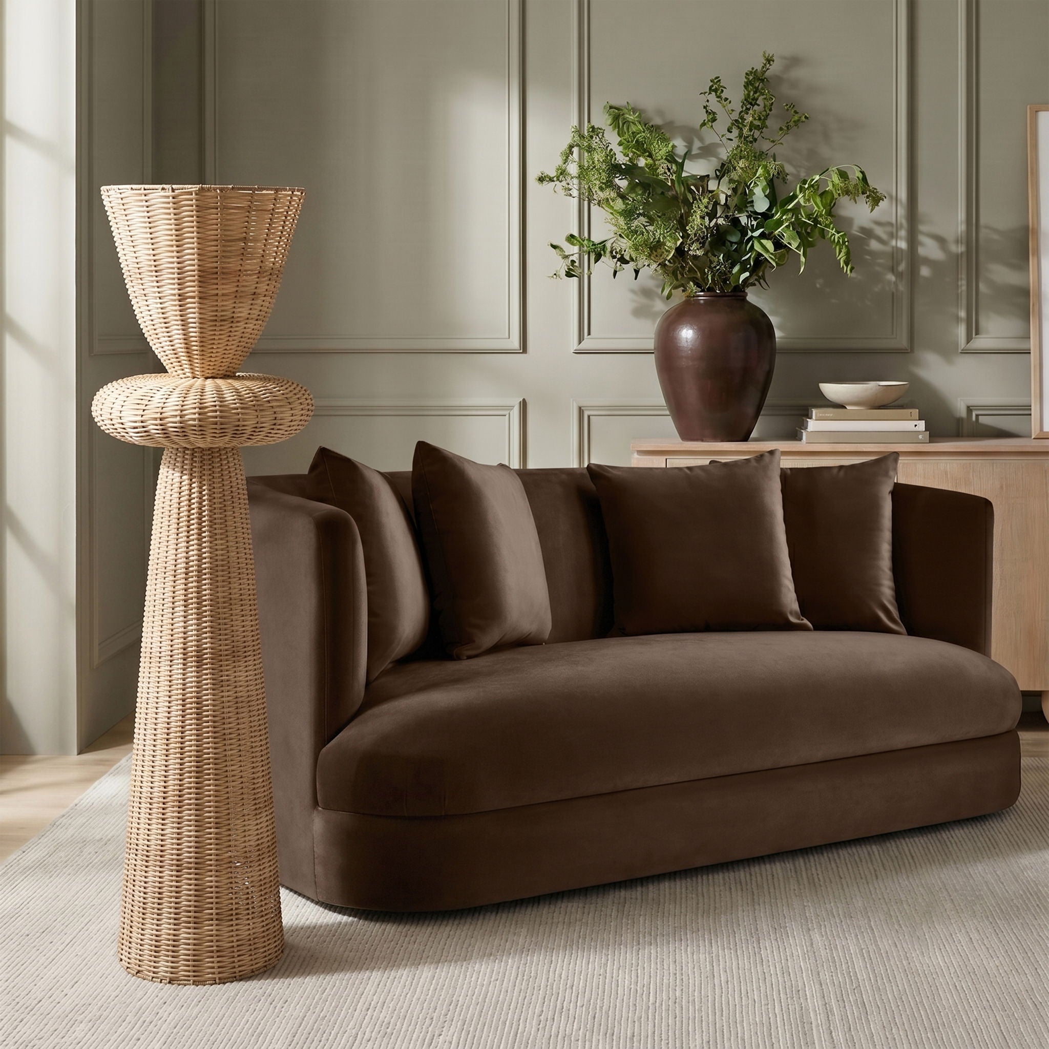 Kindred - Rattan Floor Lamp