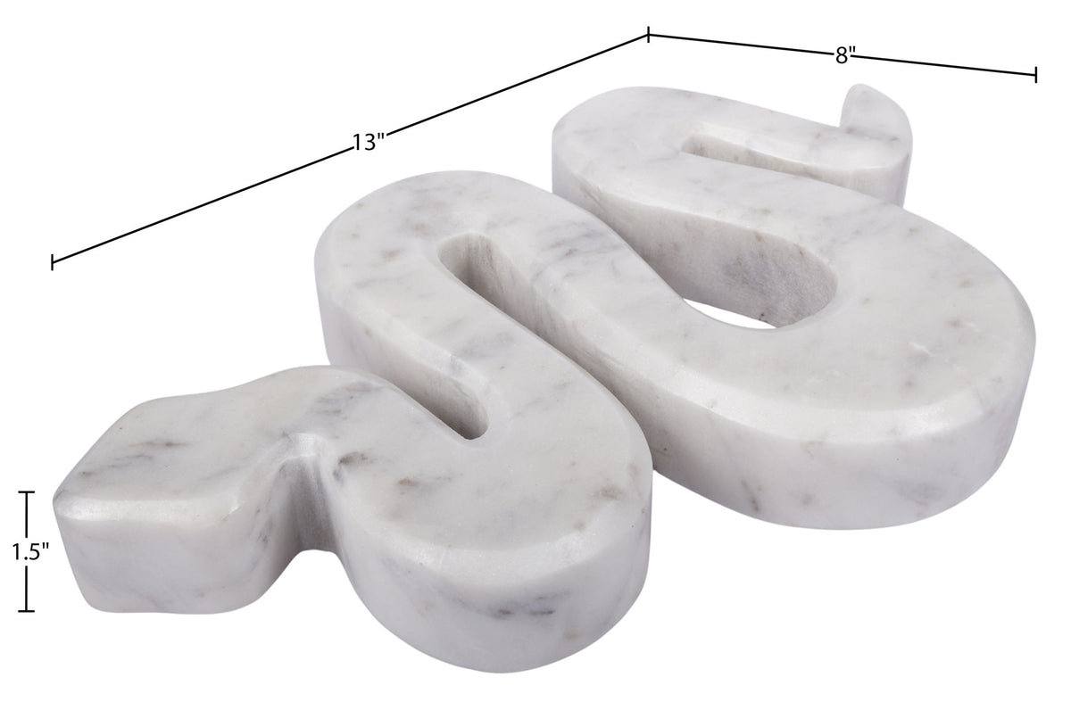 Asp - Genuine Marble Tabletop Object