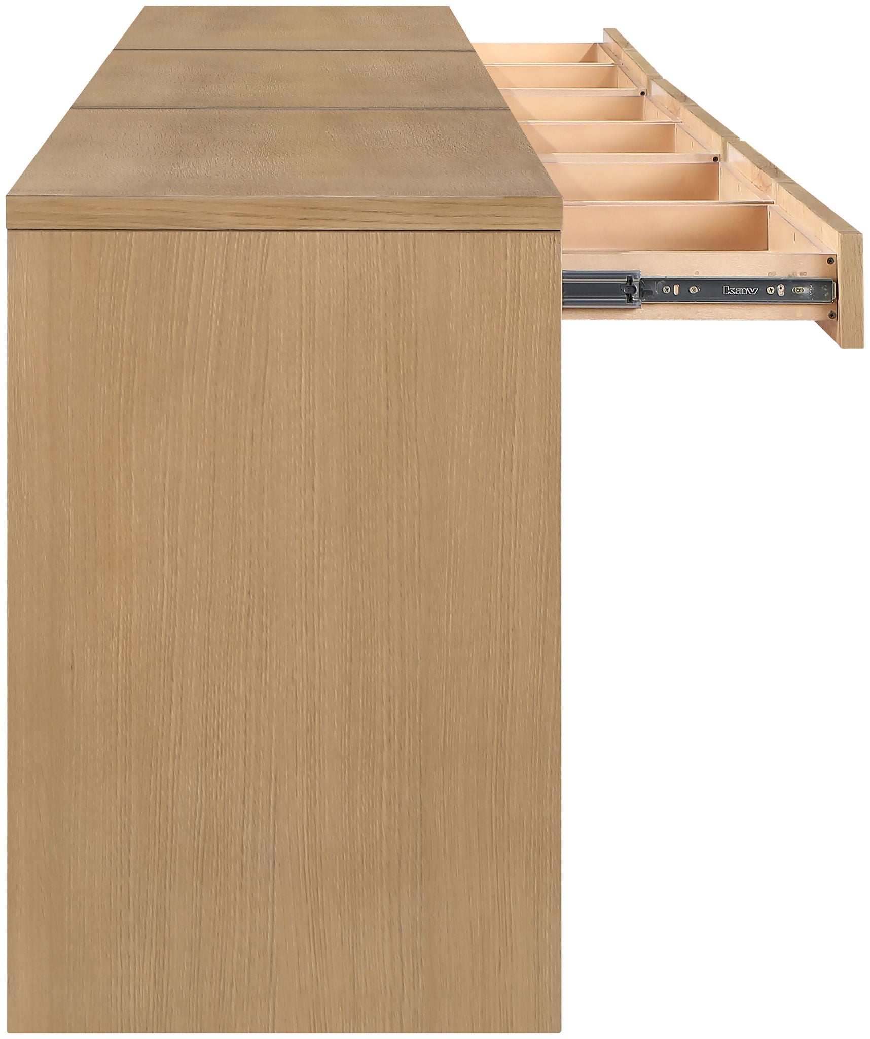 Avro - Solid Wood And Oak Veneer Desk