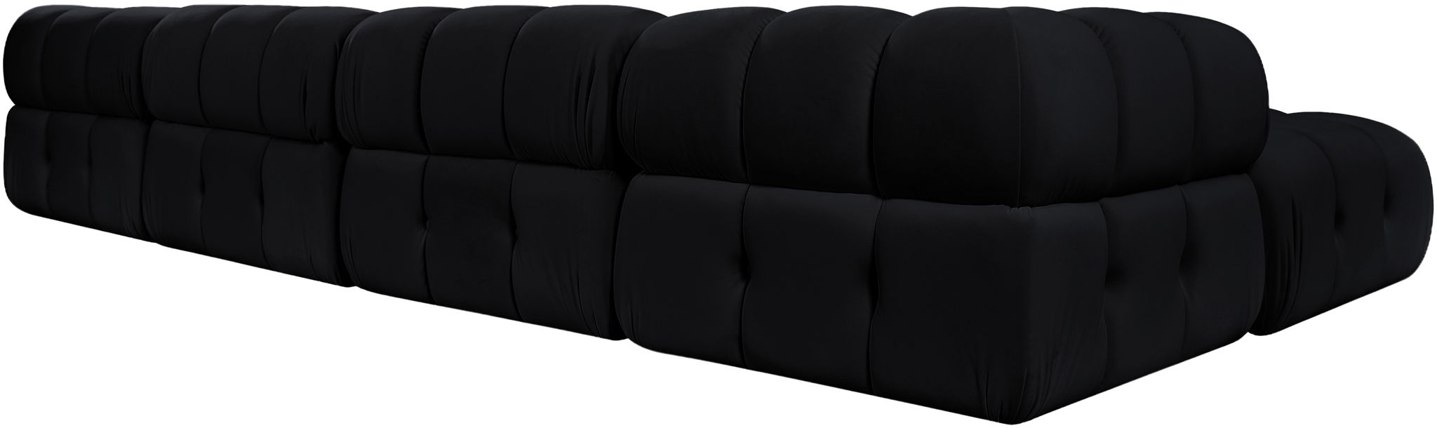 Orin - Velvet 6 Piece Modular Double Chaise Sectional