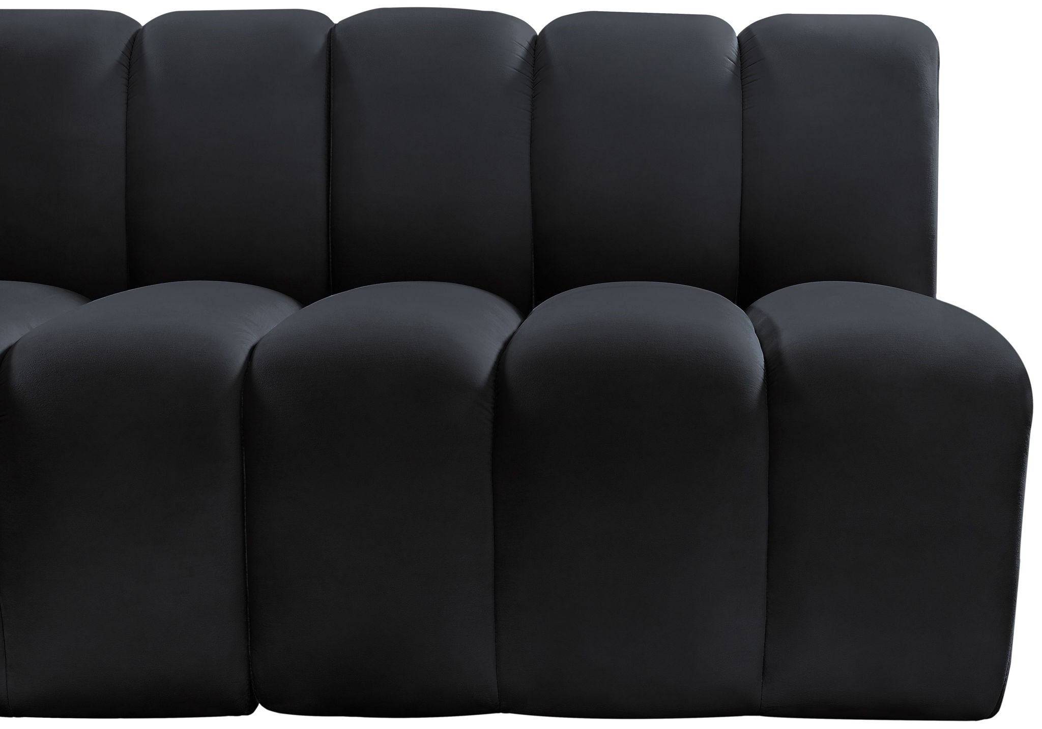 Arc - Velvet 4 Piece Sofa