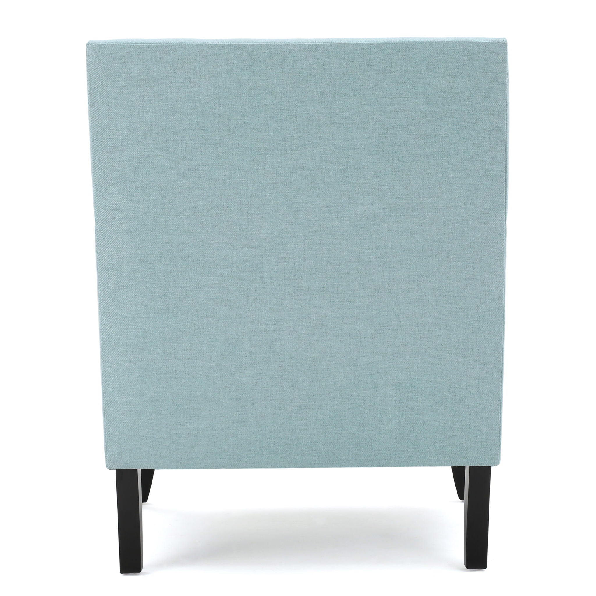 Serenada - Upholstered Fabric Club Chair With Nailhead Trim And Tapered Birch Legs