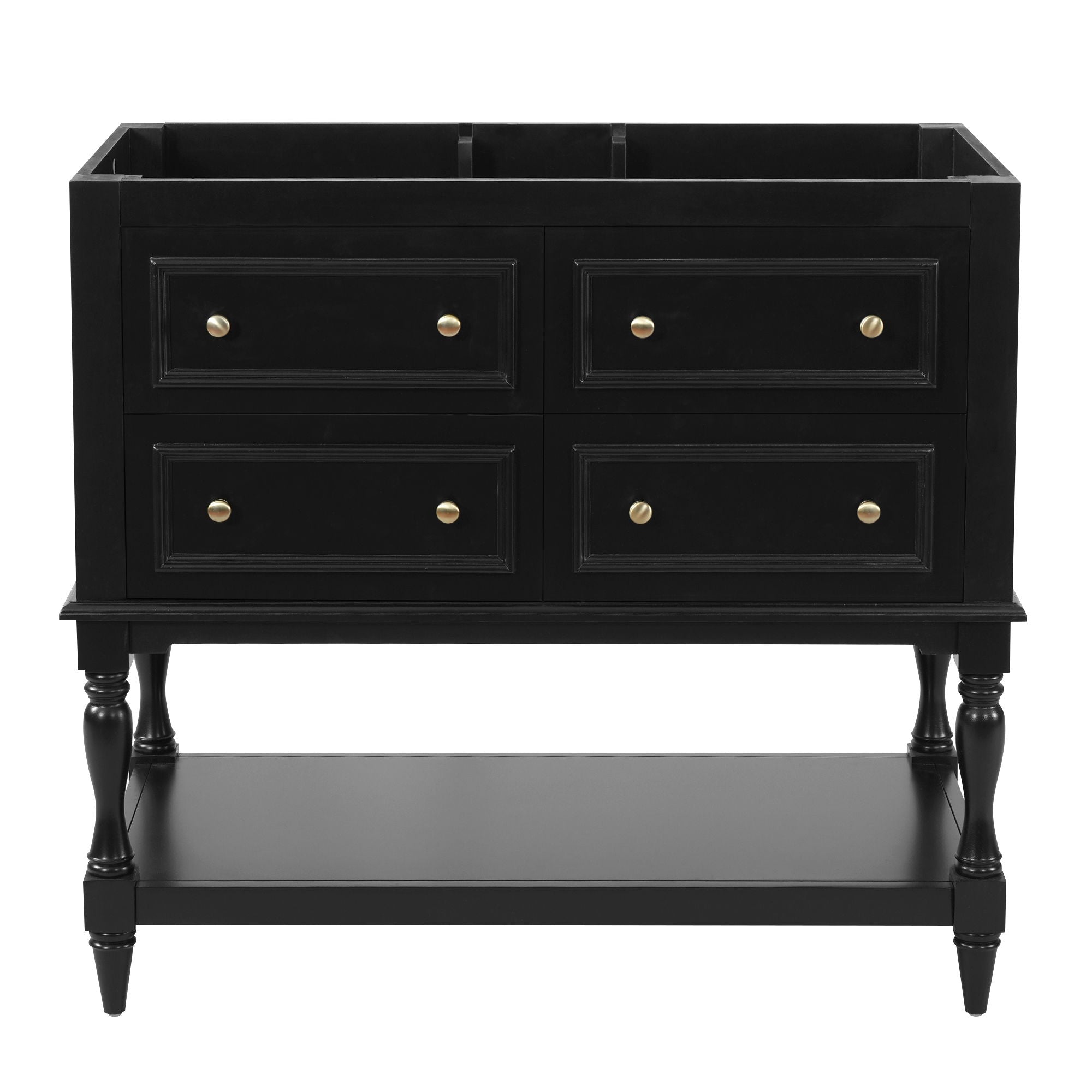 Modern Bathroom Vanity Cabinet With 4 Drawers