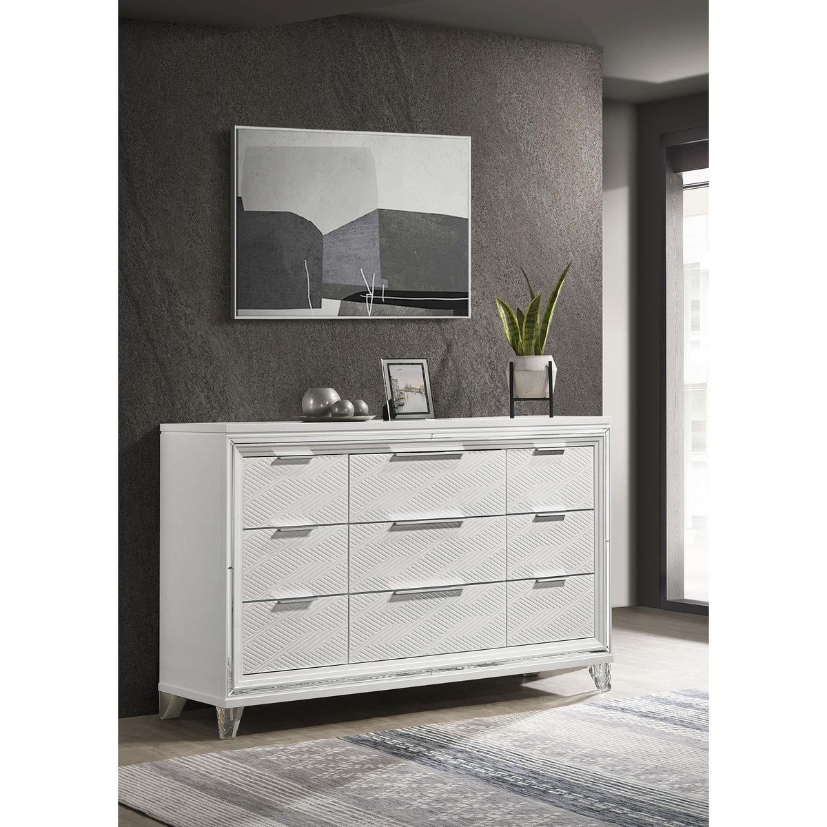 Marmore 9-Drawer Dresser 224963