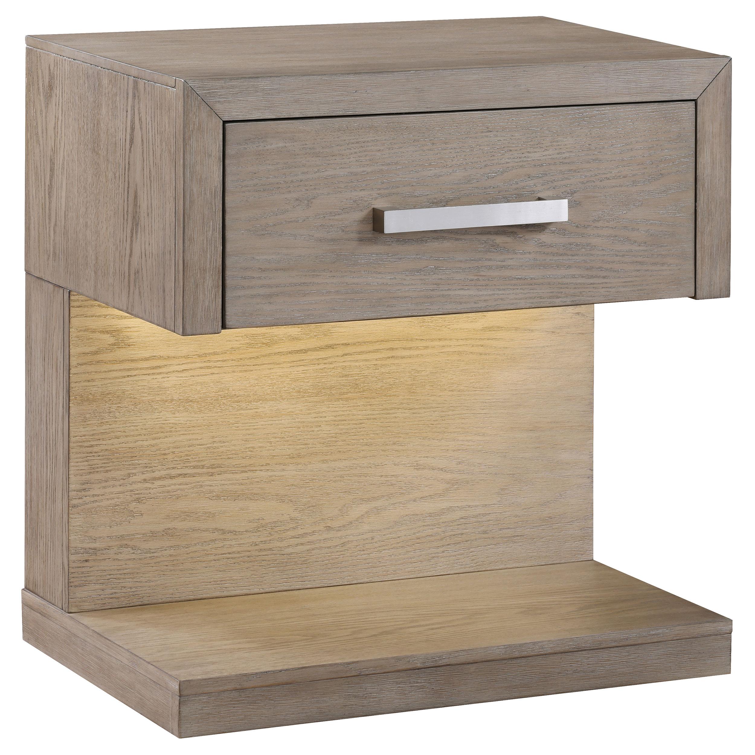 Coaster Furniture Kenora 1-Drawer Nightstand 224852 IMAGE 1