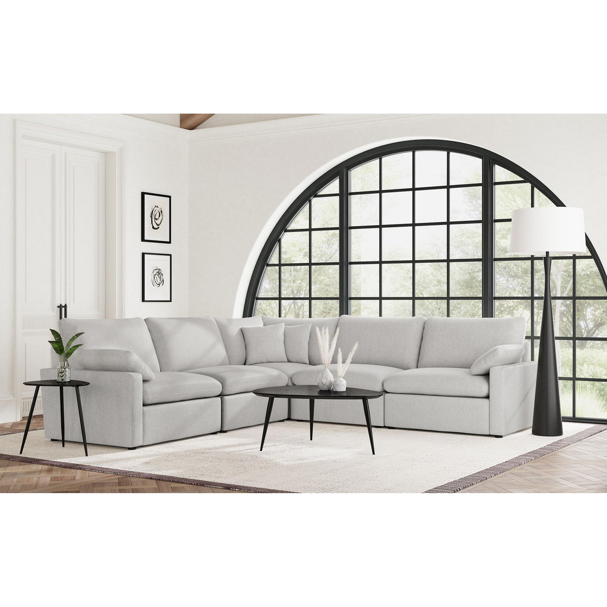 Collins Power Reclining Fabric Sectional 609560AC/609560ARP/609560CRN/609560LRP/609560RRP