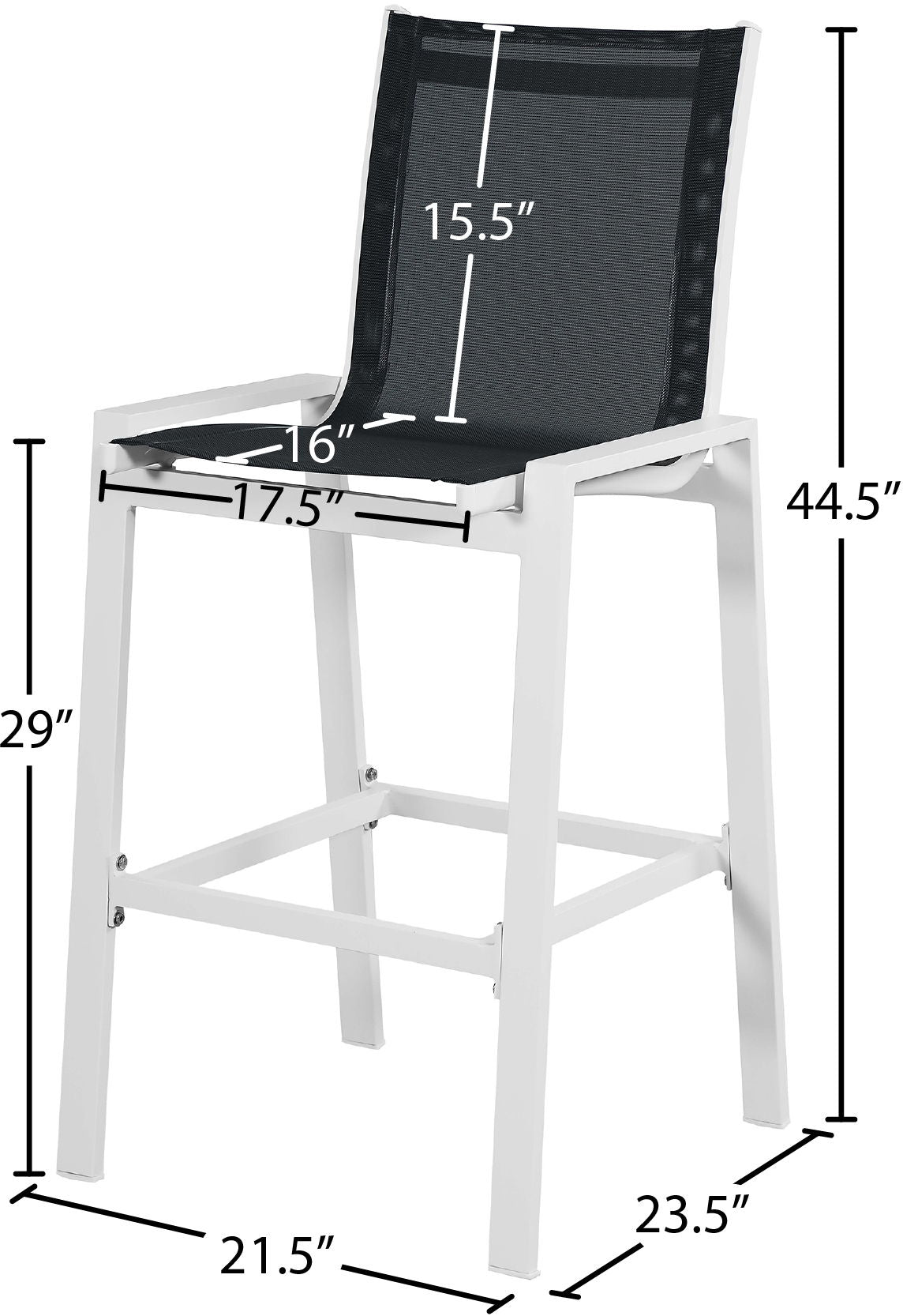 Nizuc - Outdoor Barstool (Set of 2)