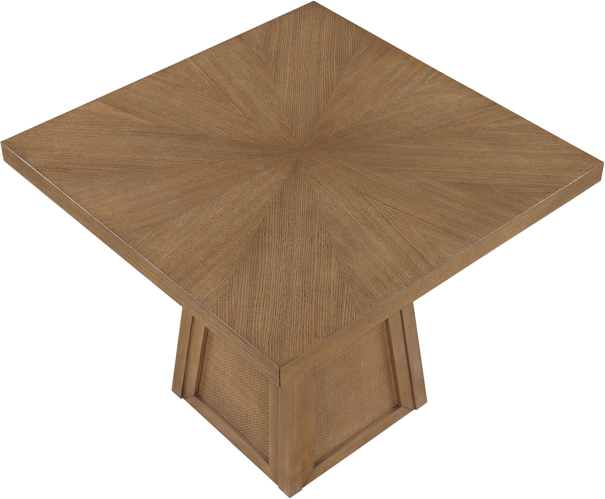 Fenwick - Cane Oak Veneer And Solid Wood Dining Table