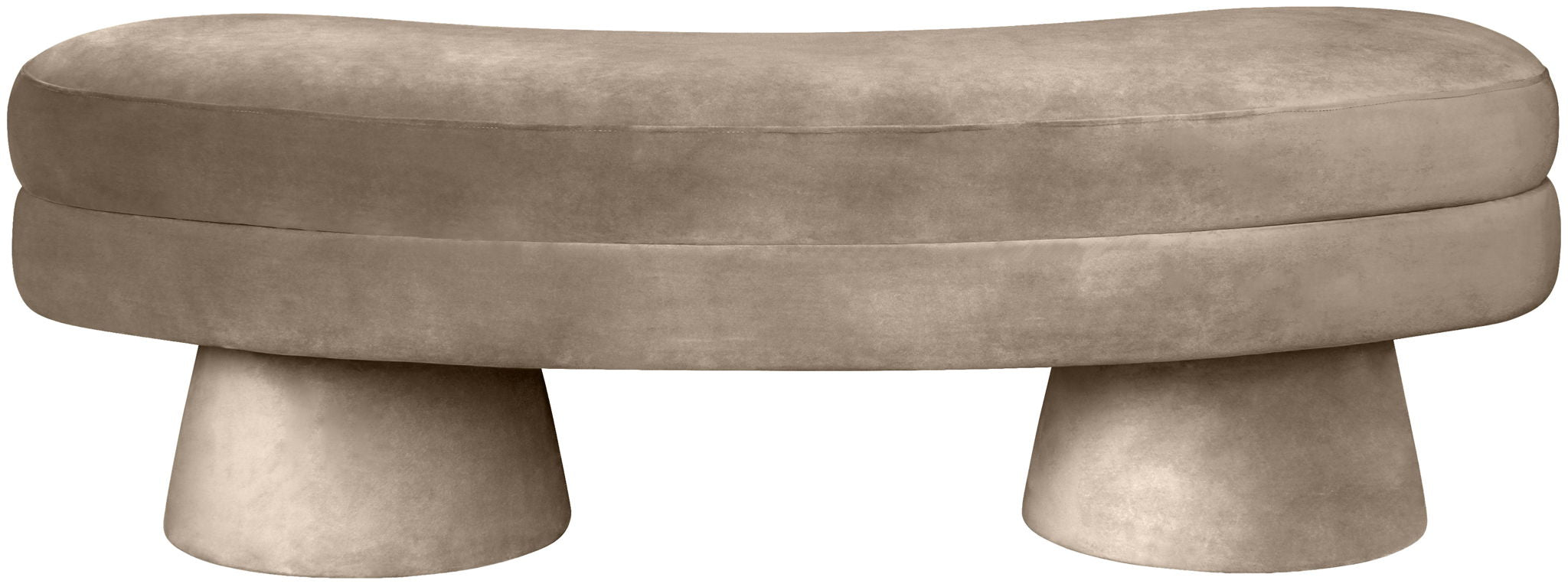 Zenna - Velvet Bench