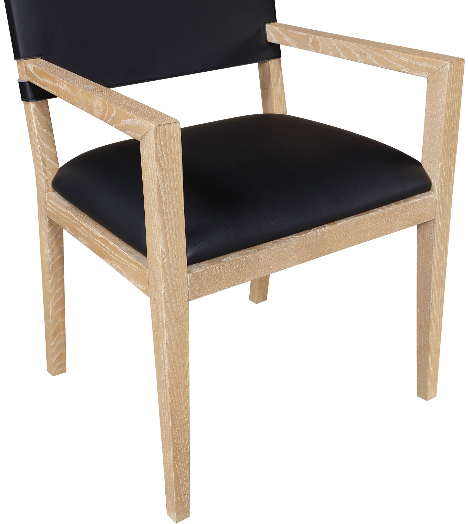 Avon - Vegan Leather Dining Arm Chair