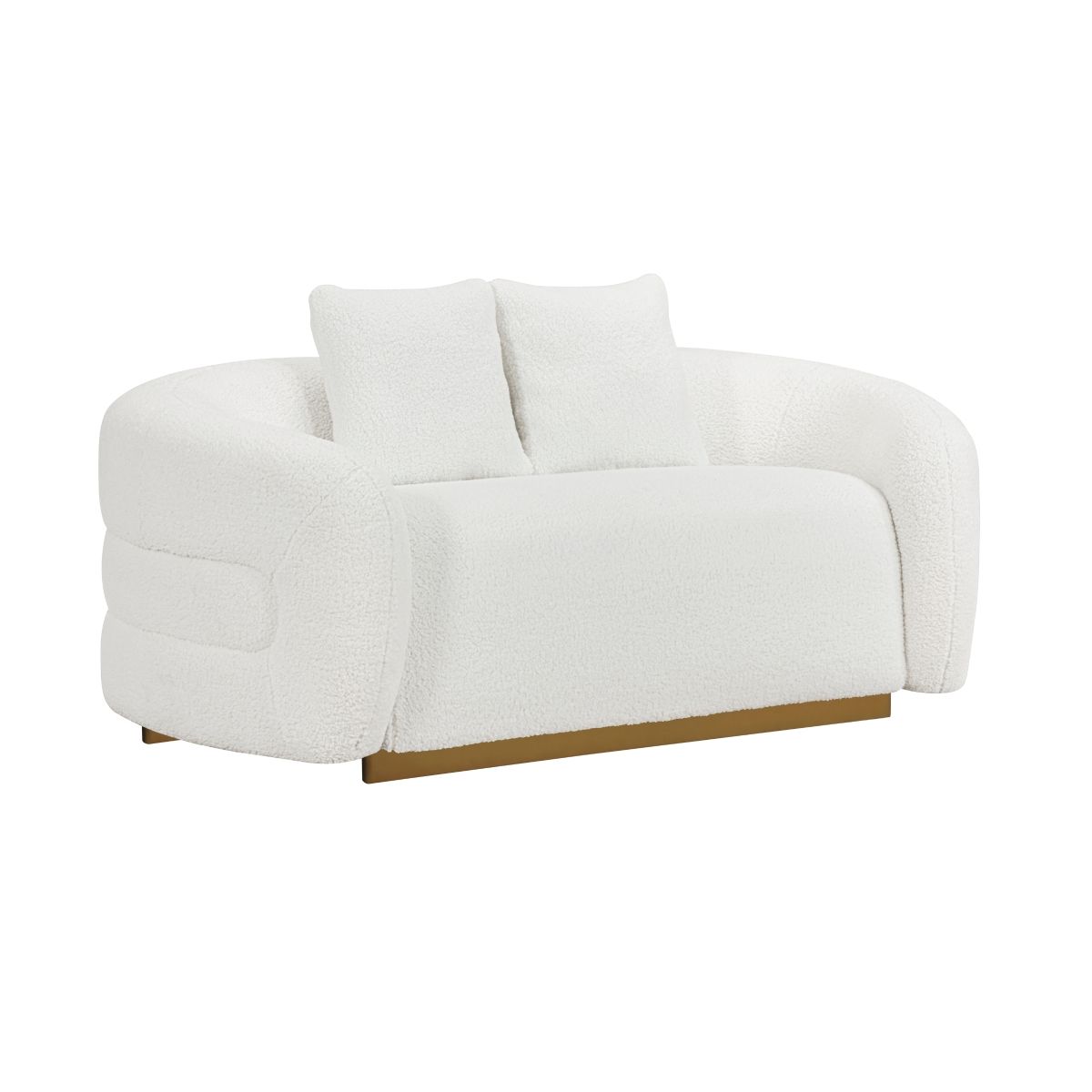 Novella - Sofa & Loveseat - White