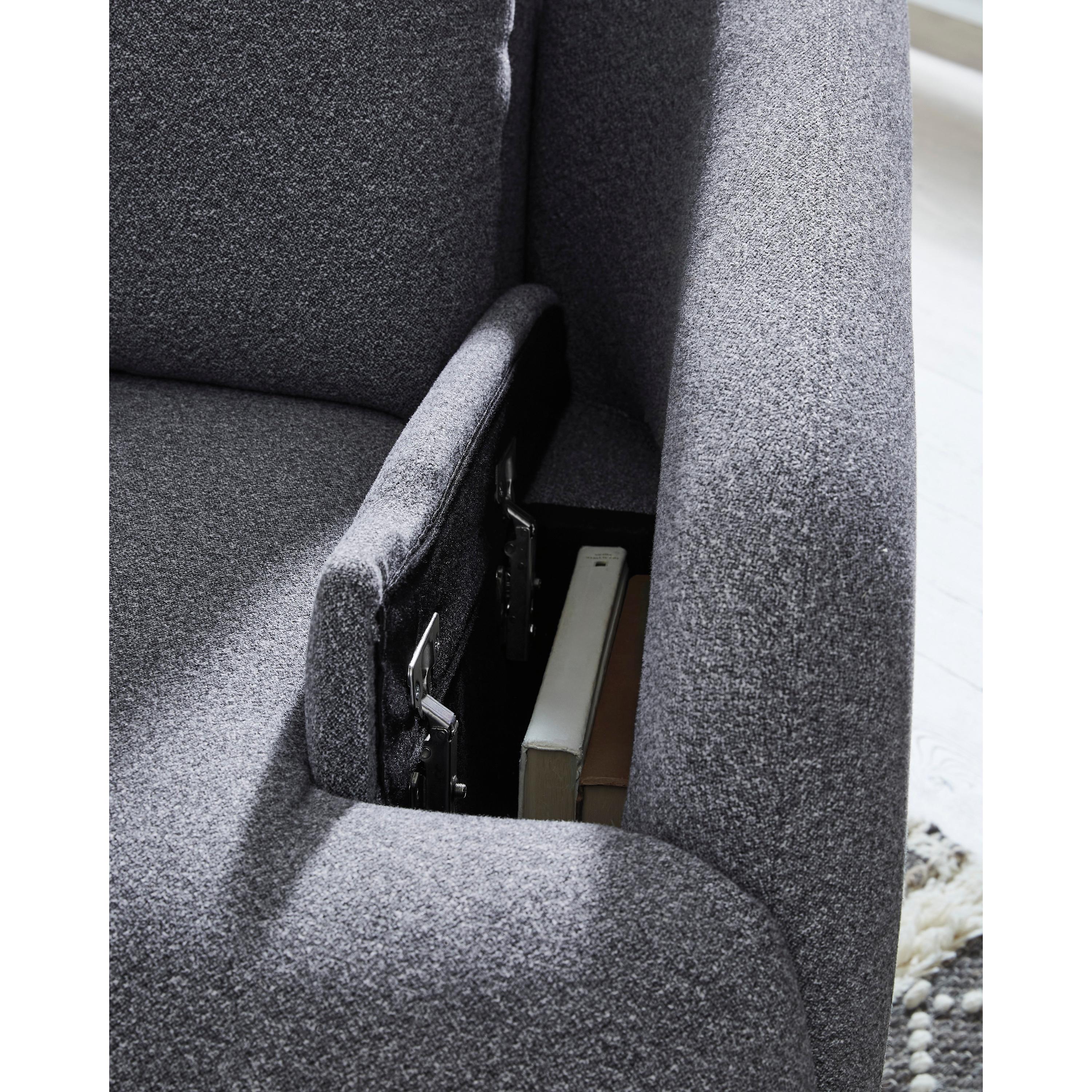 Diamond Modern Furniture Exclusive Design Alainmont Next-Gen Nuvella Swivel Recliner A3000738 IMAGE 11