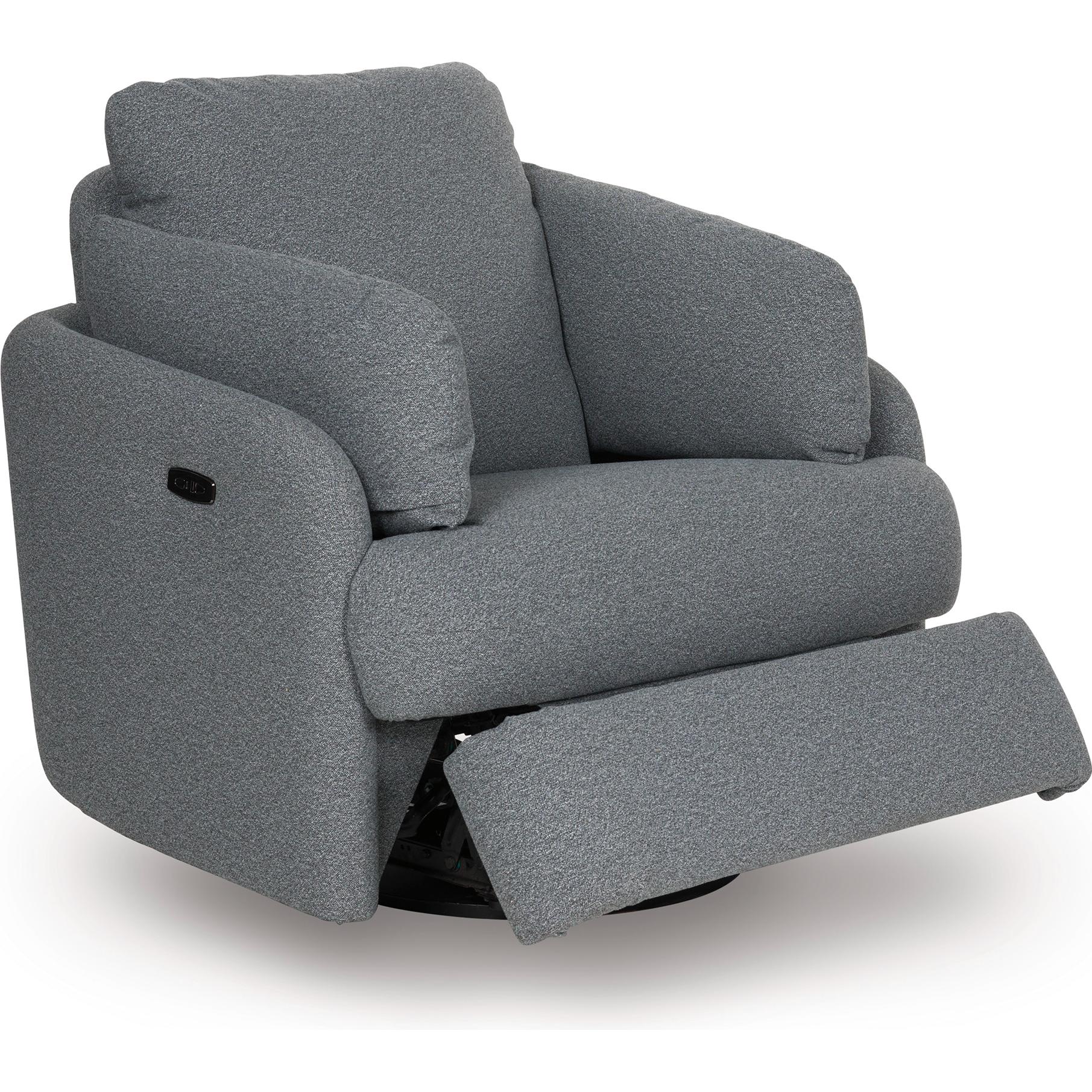 Diamond Modern Furniture Exclusive Design Alainmont Next-Gen Nuvella Swivel Recliner A3000738 IMAGE 2